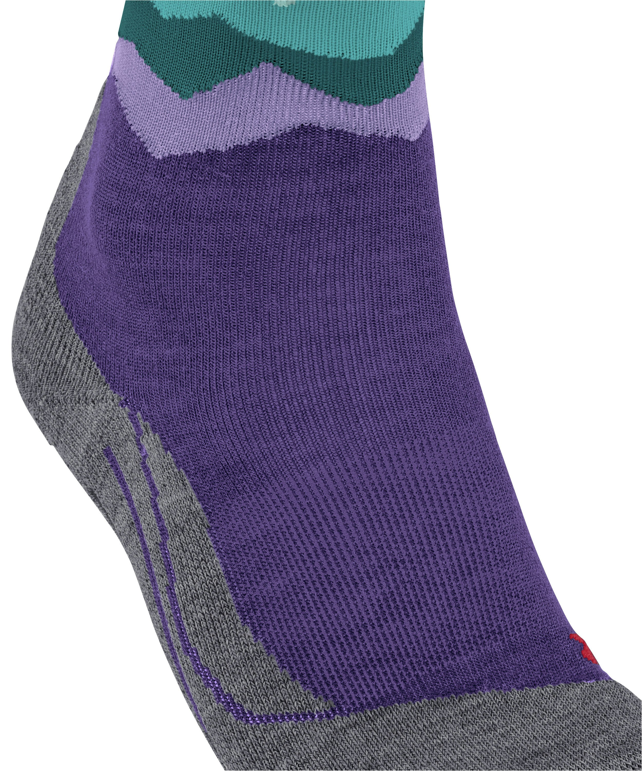 FALKE TK2 Explore dames trekking sokken, paars (amethyst)