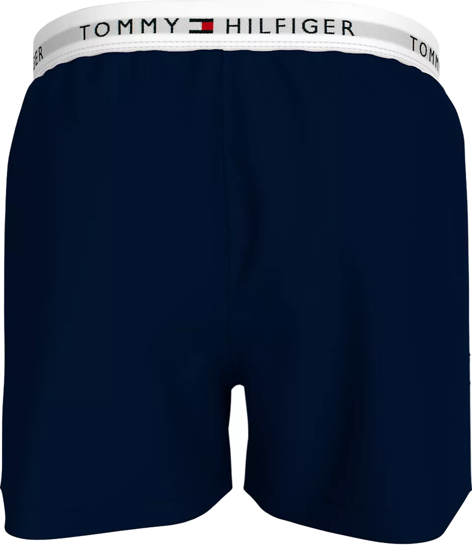 Tommy Hilfiger woven boxer (2-pack), heren boxers wijd katoen, blauw