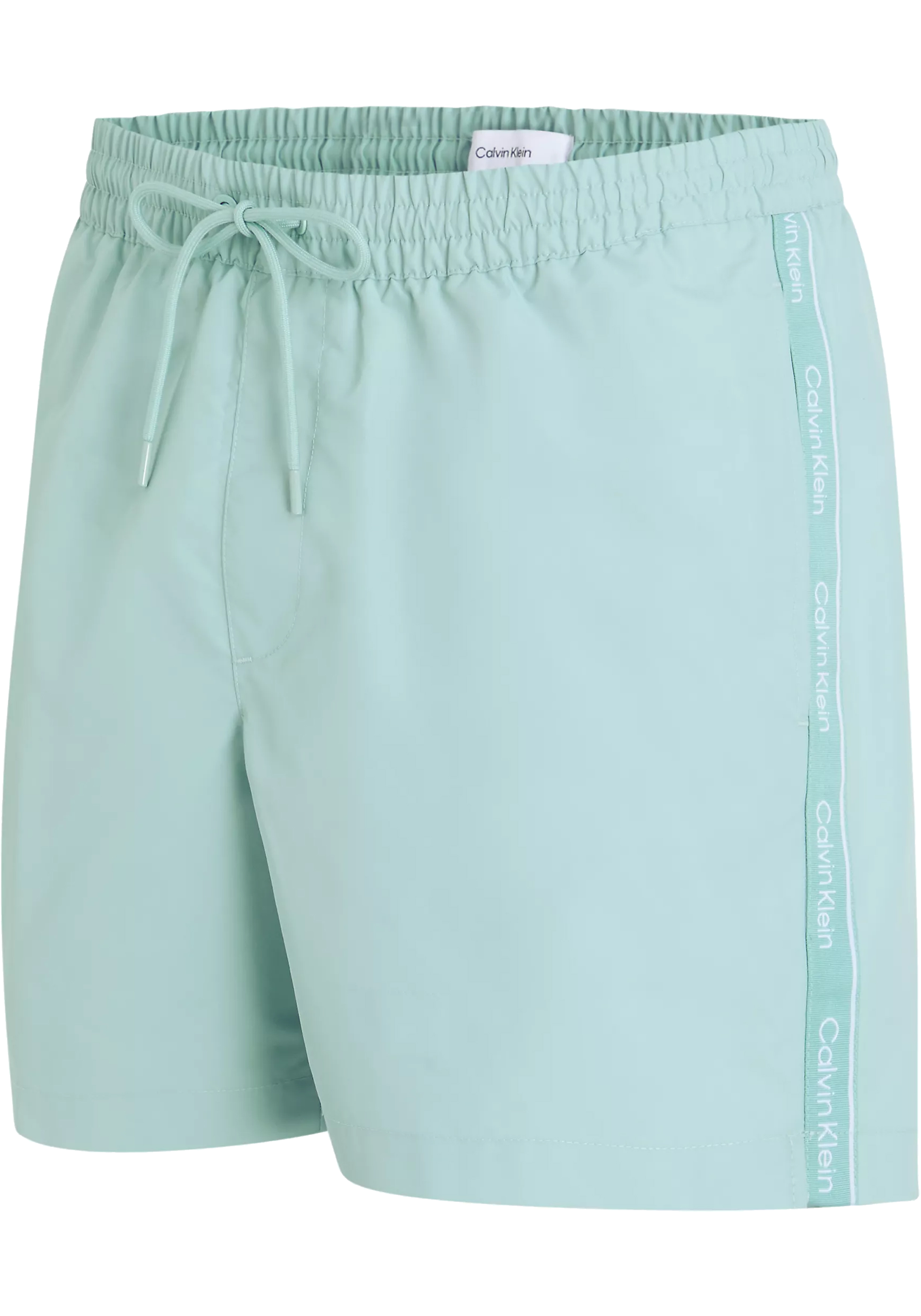 Calvin Klein Medium Drawstring swimshort, heren zwembroek, lichtgroen