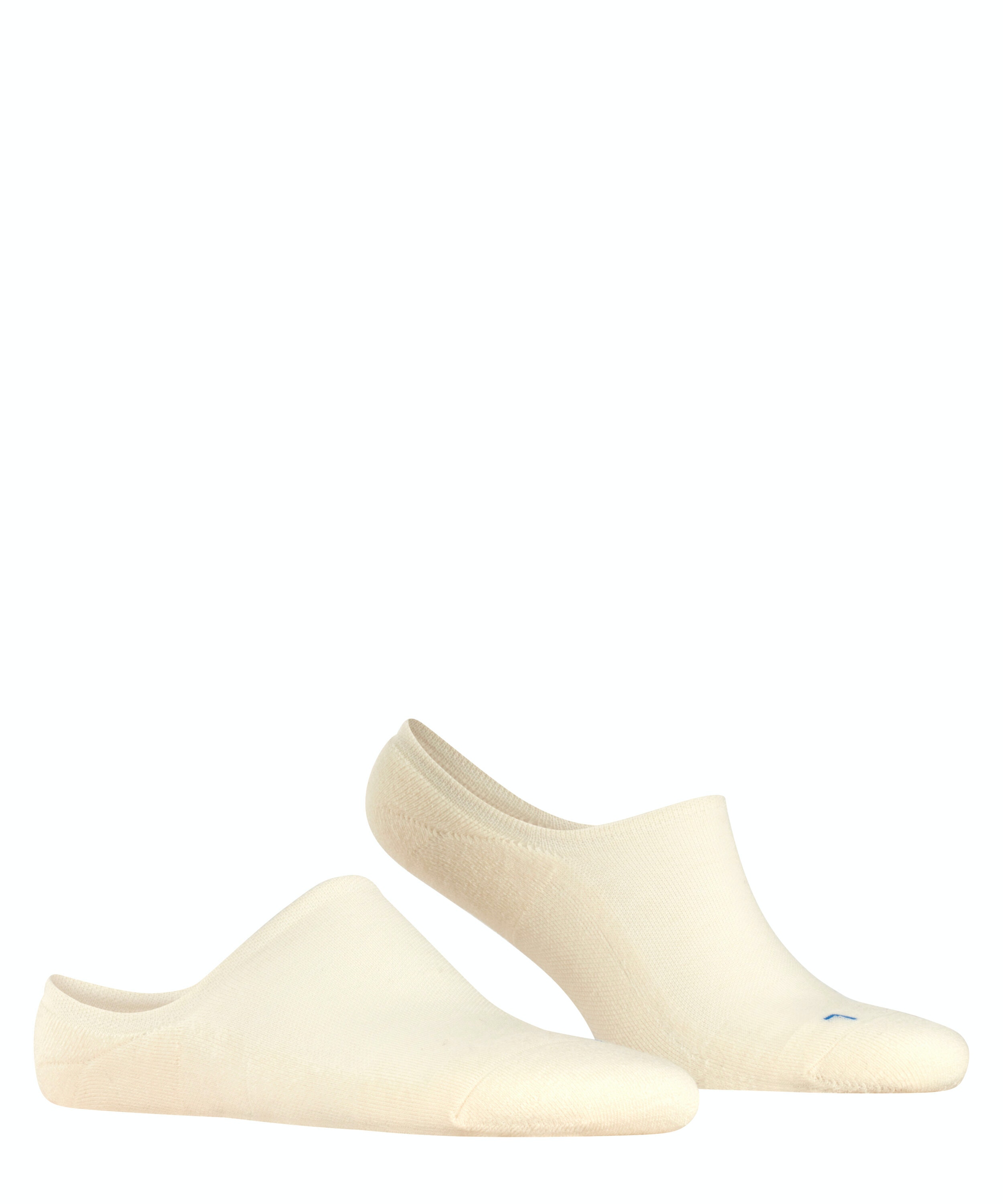 FALKE Keep Warm invisible unisex sokken, wit (off-white)