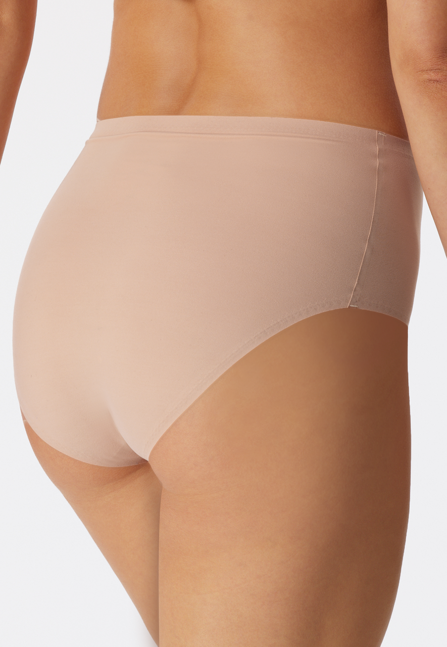 SCHIESSER Invisible Soft slip (1-pack), dames maxislip microvezel ahorn