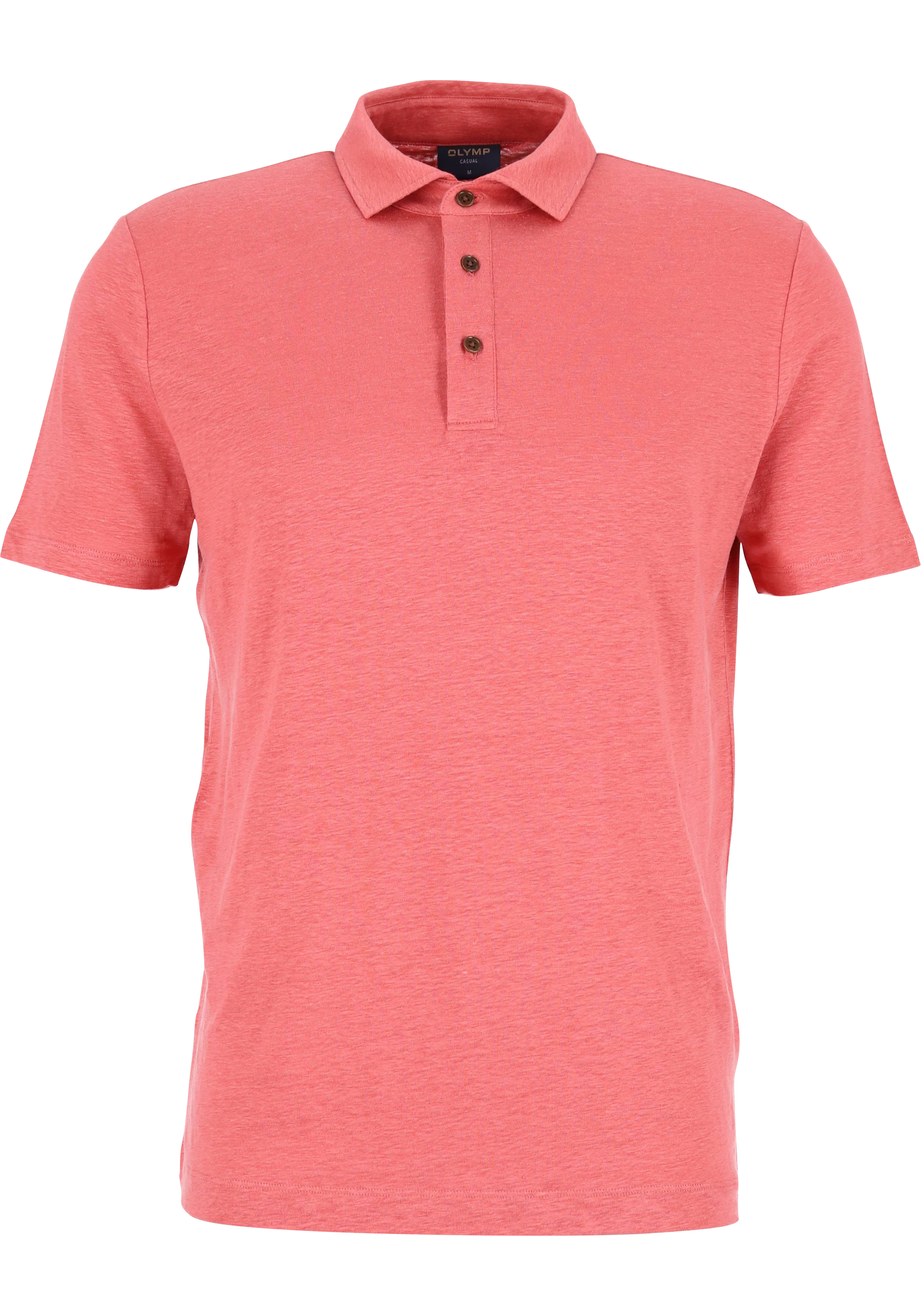 OLYMP Polo Casual, modern fit polo, roze