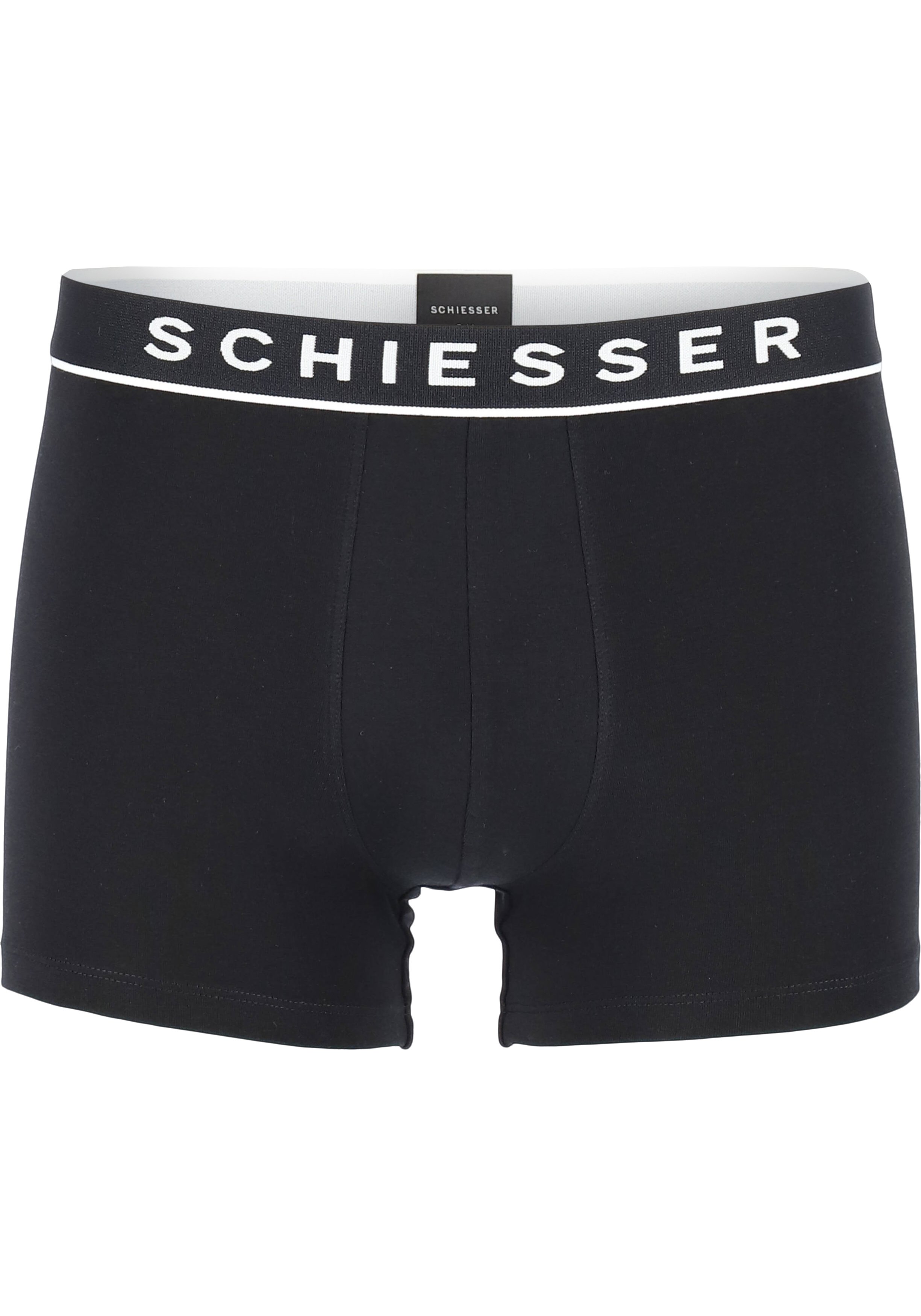 SCHIESSER 95/5 shorts (3-pack), zwart