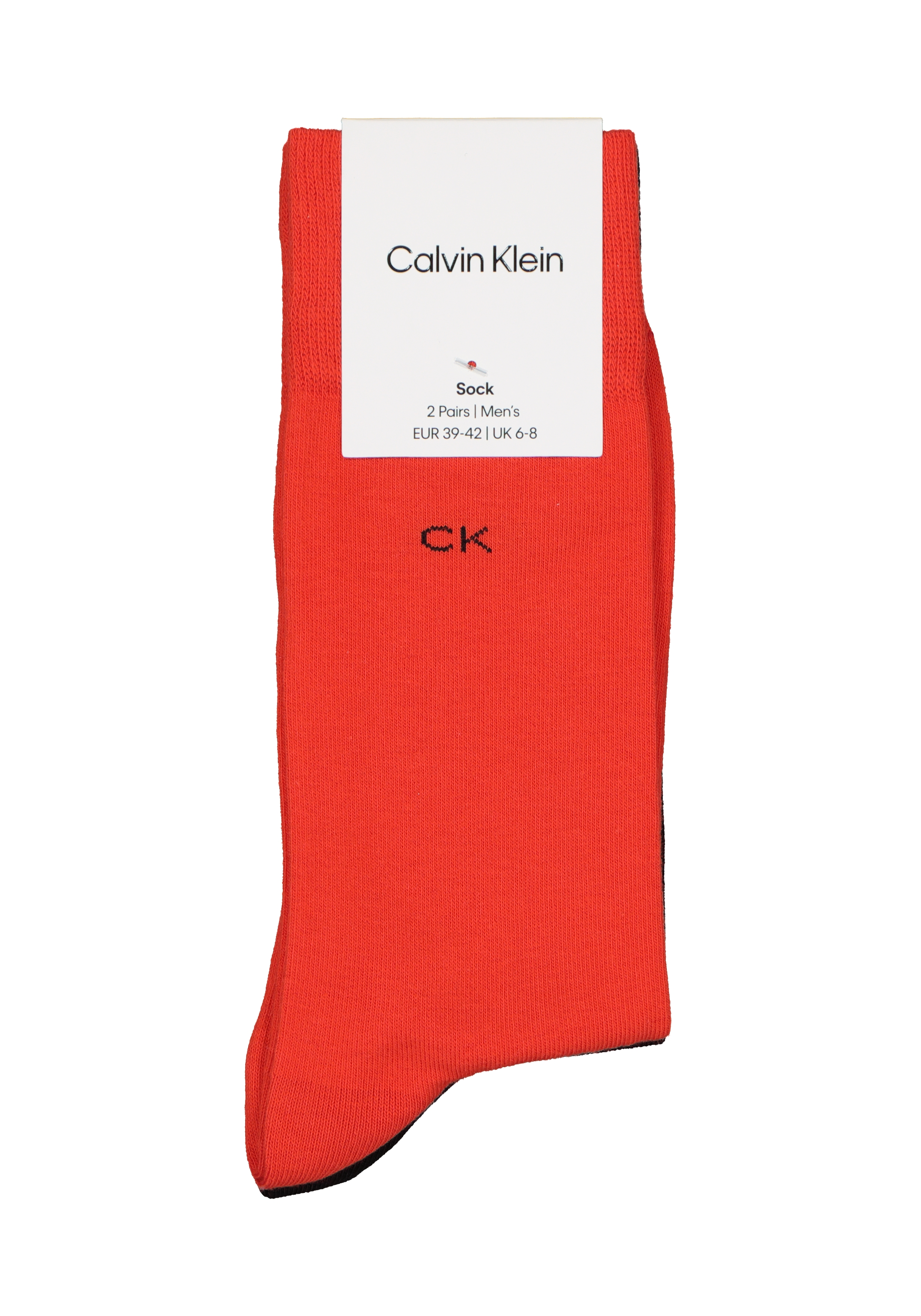 Calvin Klein herensokken Carter (2-pack), rood en donkerblauw