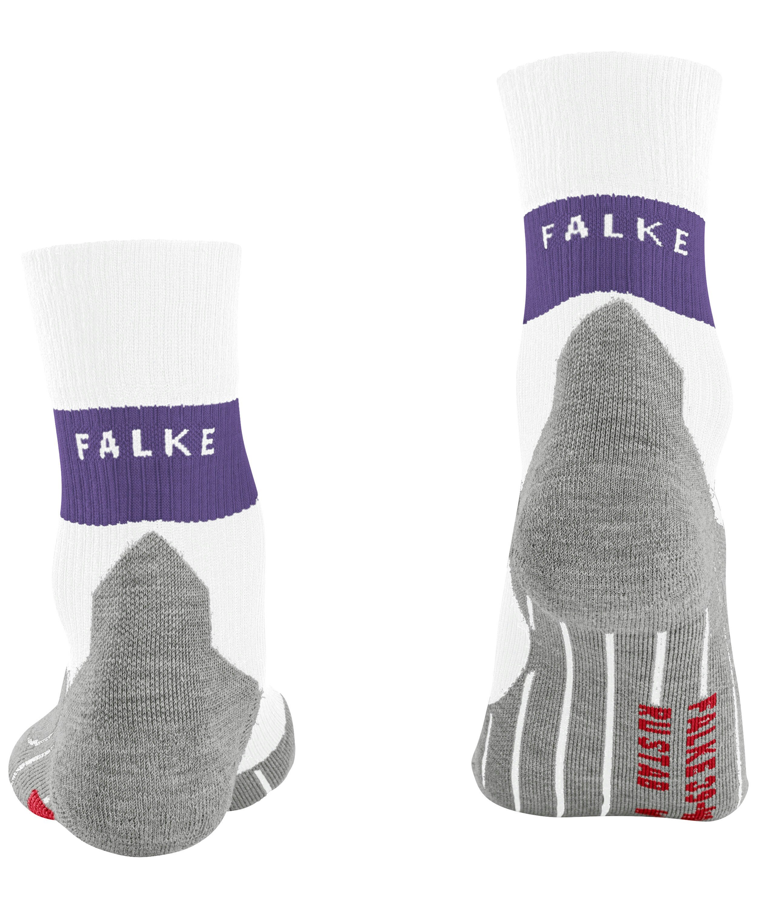 FALKE RU Compression Stabilizing dames running sokken, wit (white)