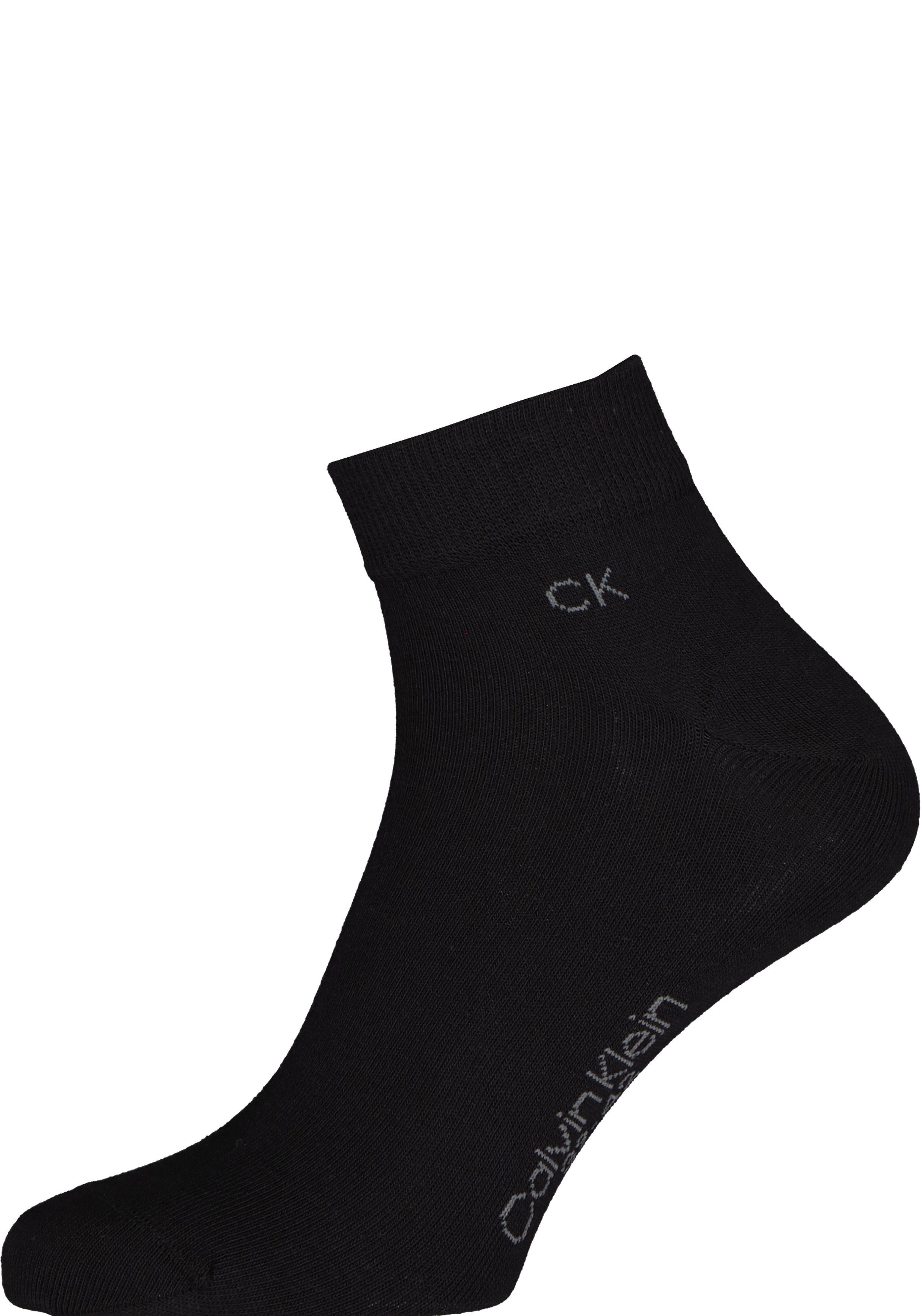 Calvin Klein herensokken Simon (2-pack), hoge enkelsokken, rood met zwart