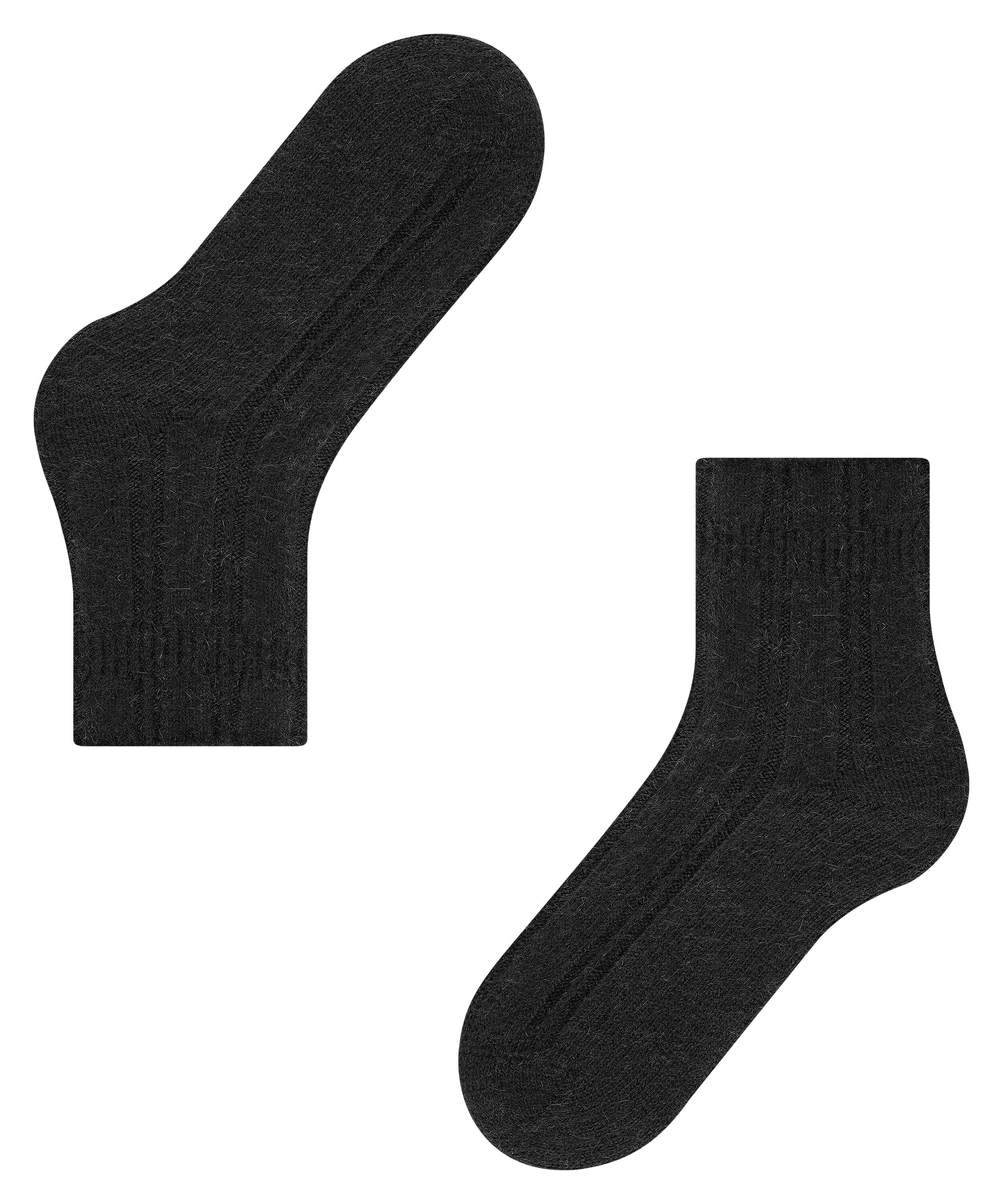 FALKE Bedsock damessokken, zwart (black)