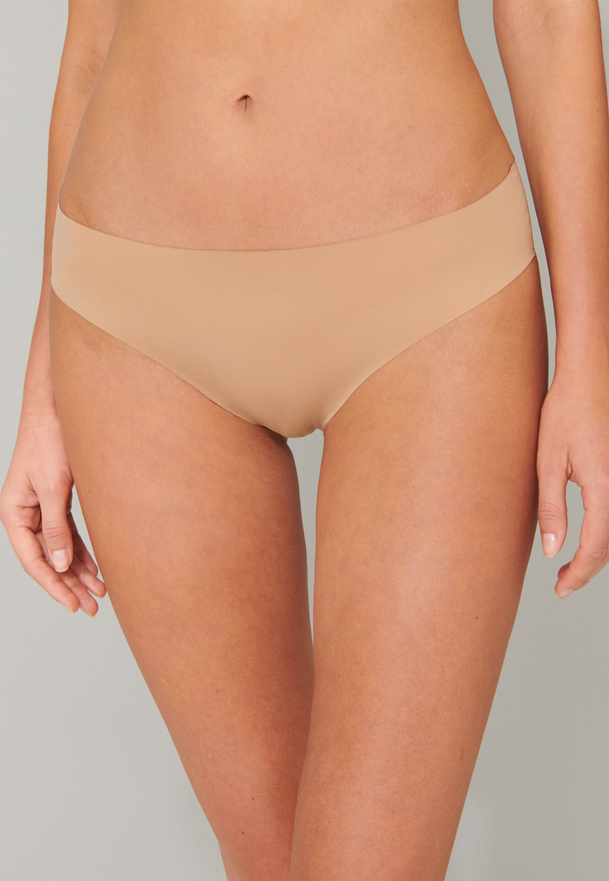 SCHIESSER Invisible Light slip (1-pack), dames slip seamless maple-kleurig