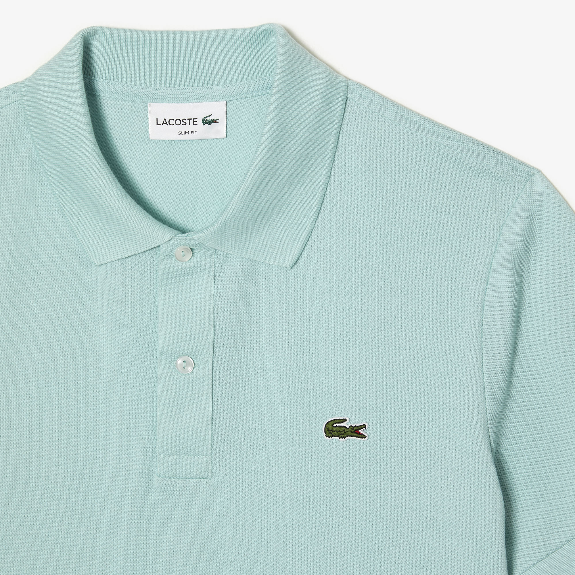 Lacoste Slim Fit polo, mint groen