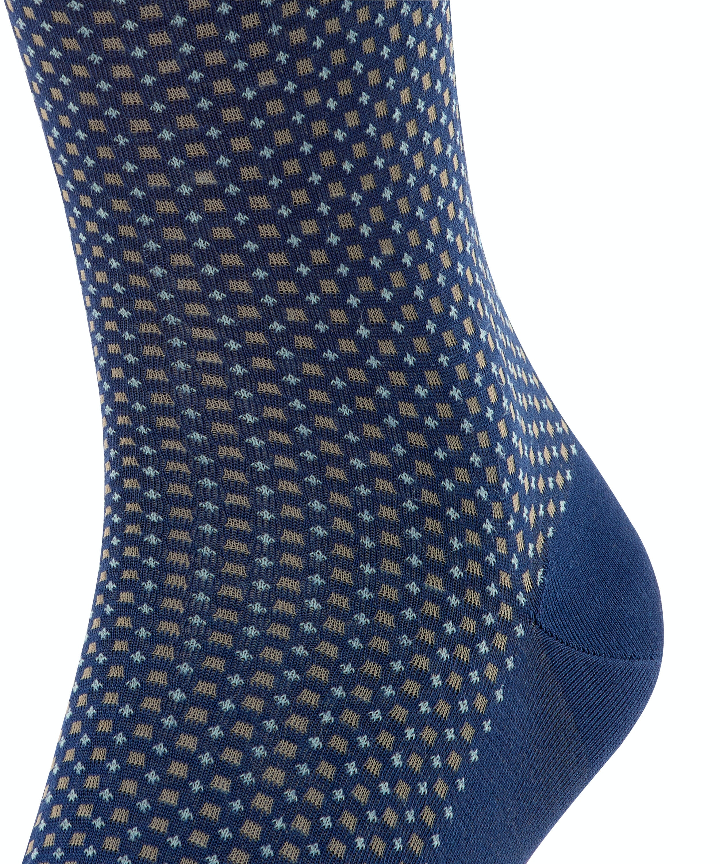 FALKE Uptown Tie herensokken, blauw (royal blue)