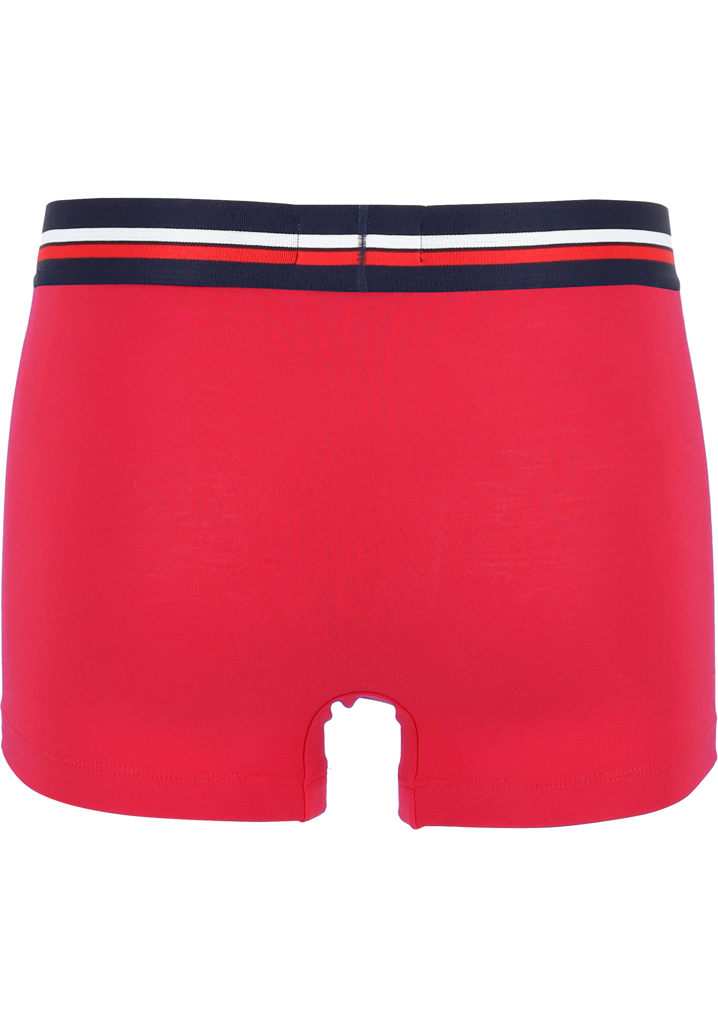 Lacoste Boxer Trunks (3-pack), heren boxers kort, rood, grijs en blauw