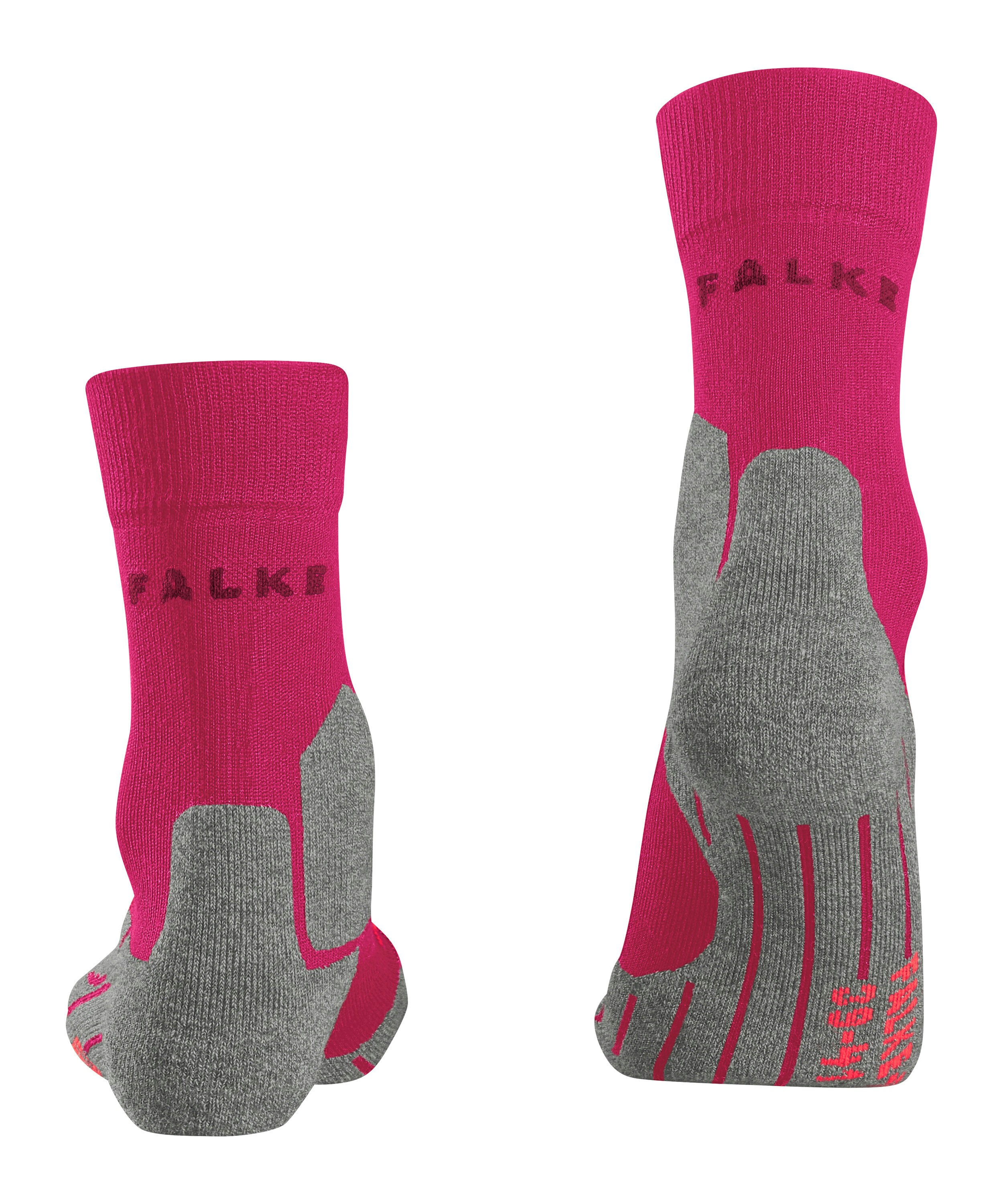 FALKE RU3 Comfort dames running sokken, grijs (rose/grey)