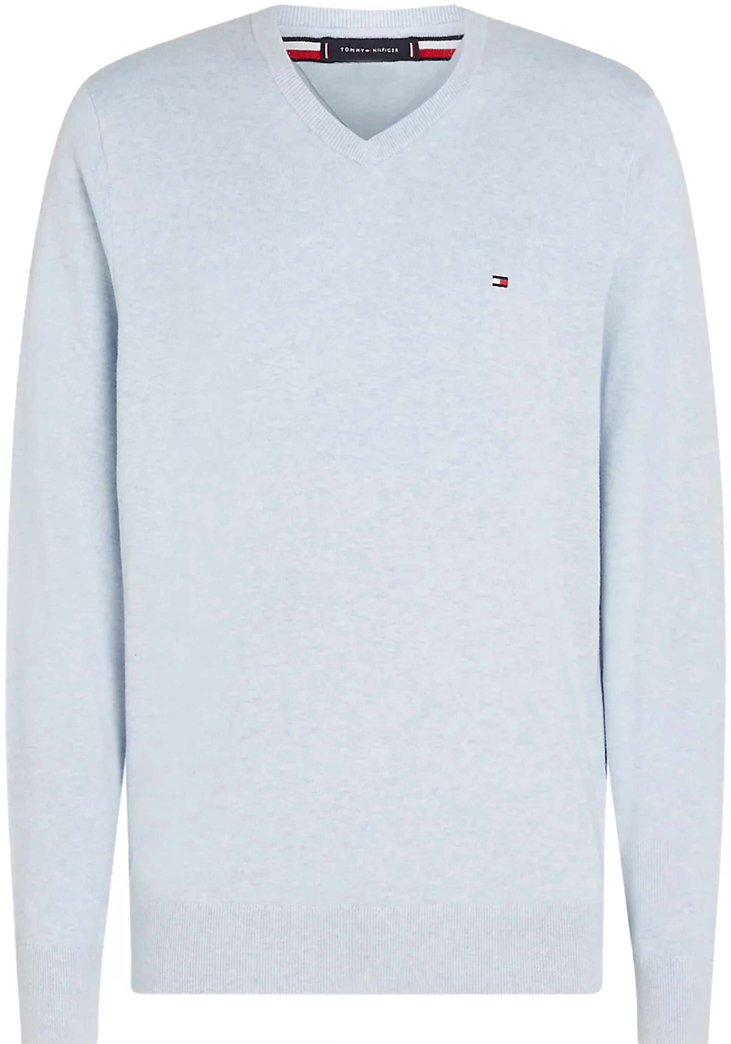 Tommy Hilfiger heren pullover katoen, blauw