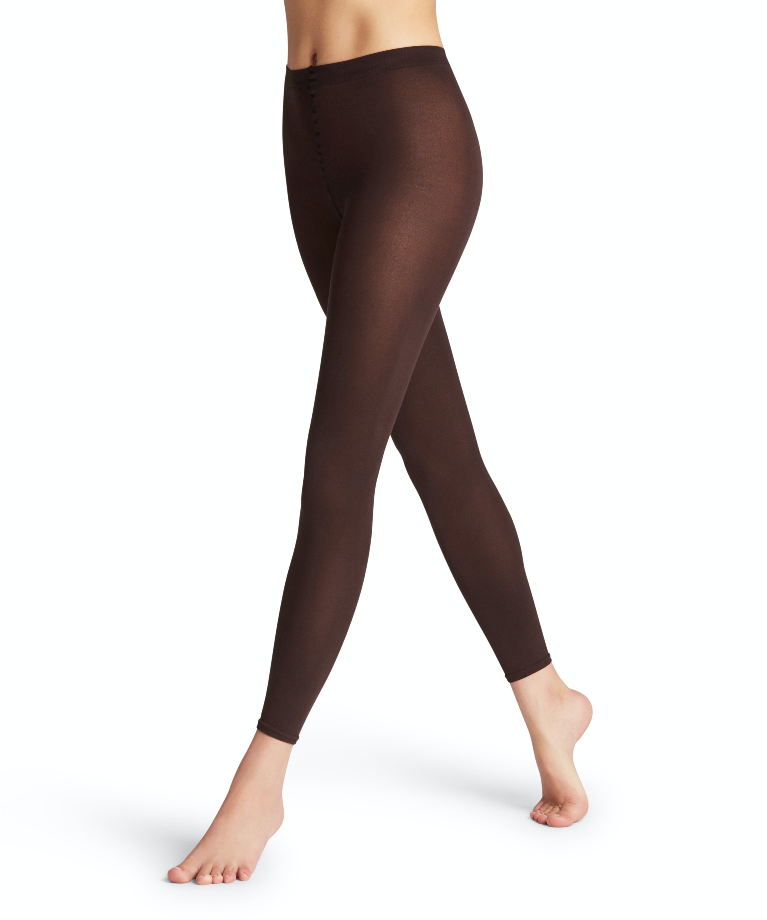 FALKE Cotton Touch dames legging, cigar