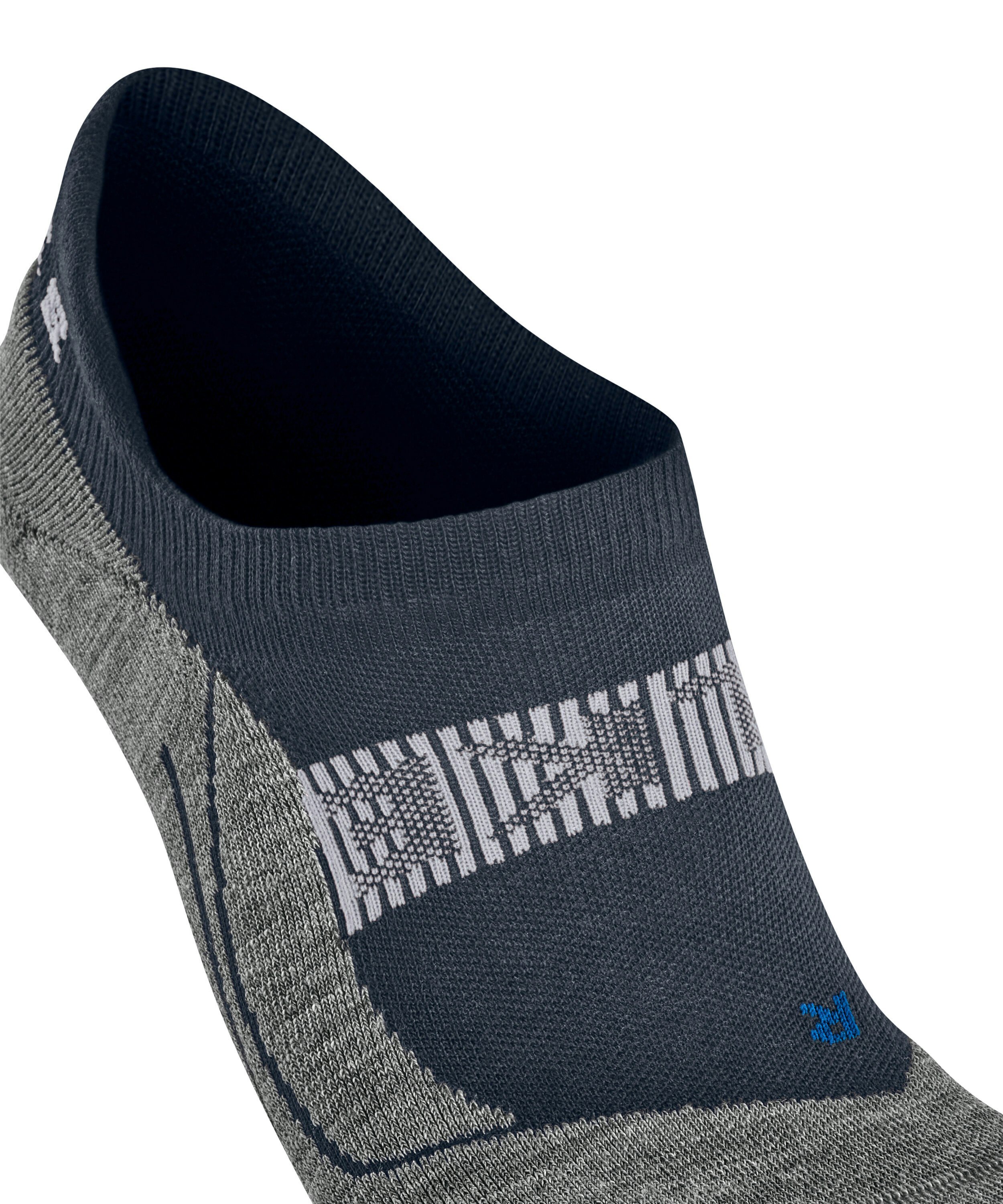 FALKE RU4 Endurance Cool Invisible heren running kousenvoetjes, blauw (space blue)