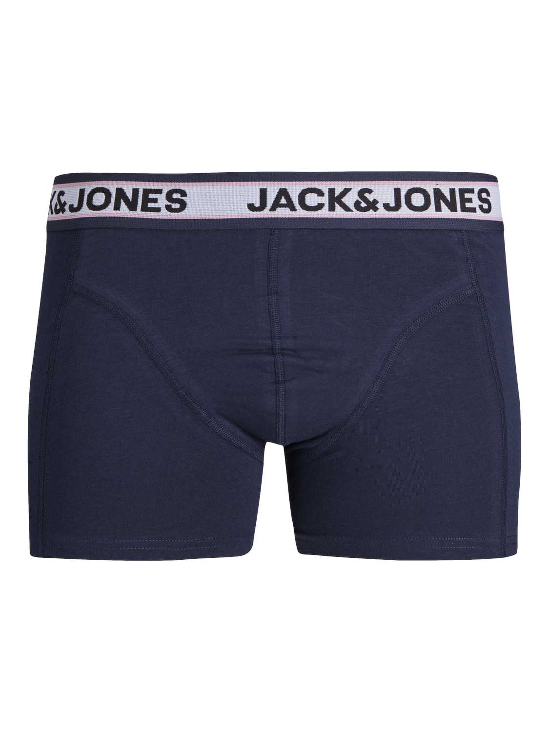 JACK & JONES Jacmarco solid trunks (3-pack), heren boxers normale lengte, blauw en rood