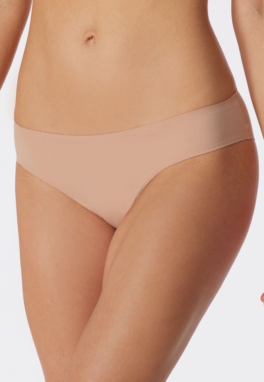 SCHIESSER Invisible Soft slip (1-pack), dames hip-rio-slip microvezel ahorn