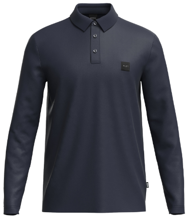 Lange mouw heren polo BOSS