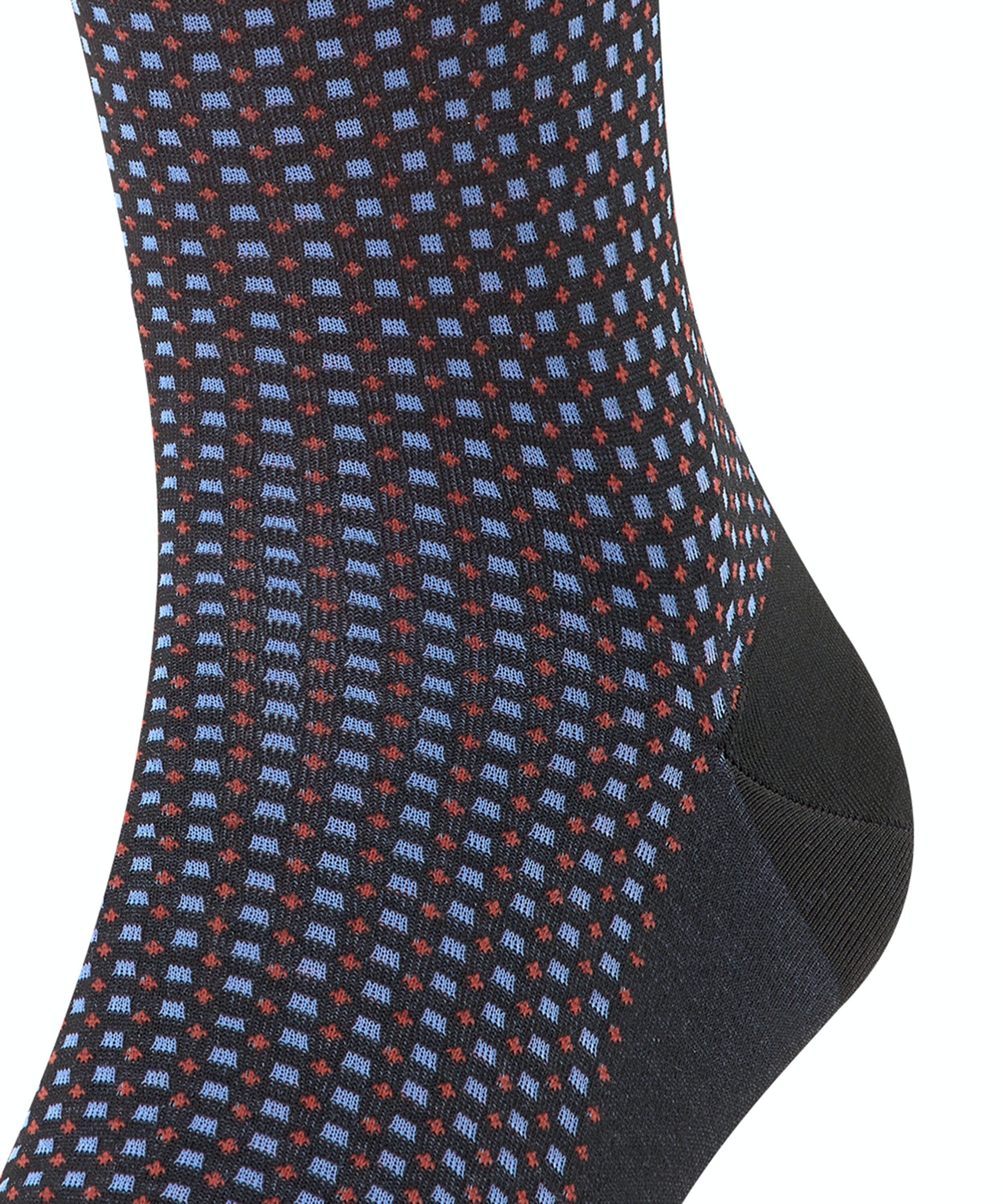 FALKE Uptown Tie heren kniekousen, zwart (black)