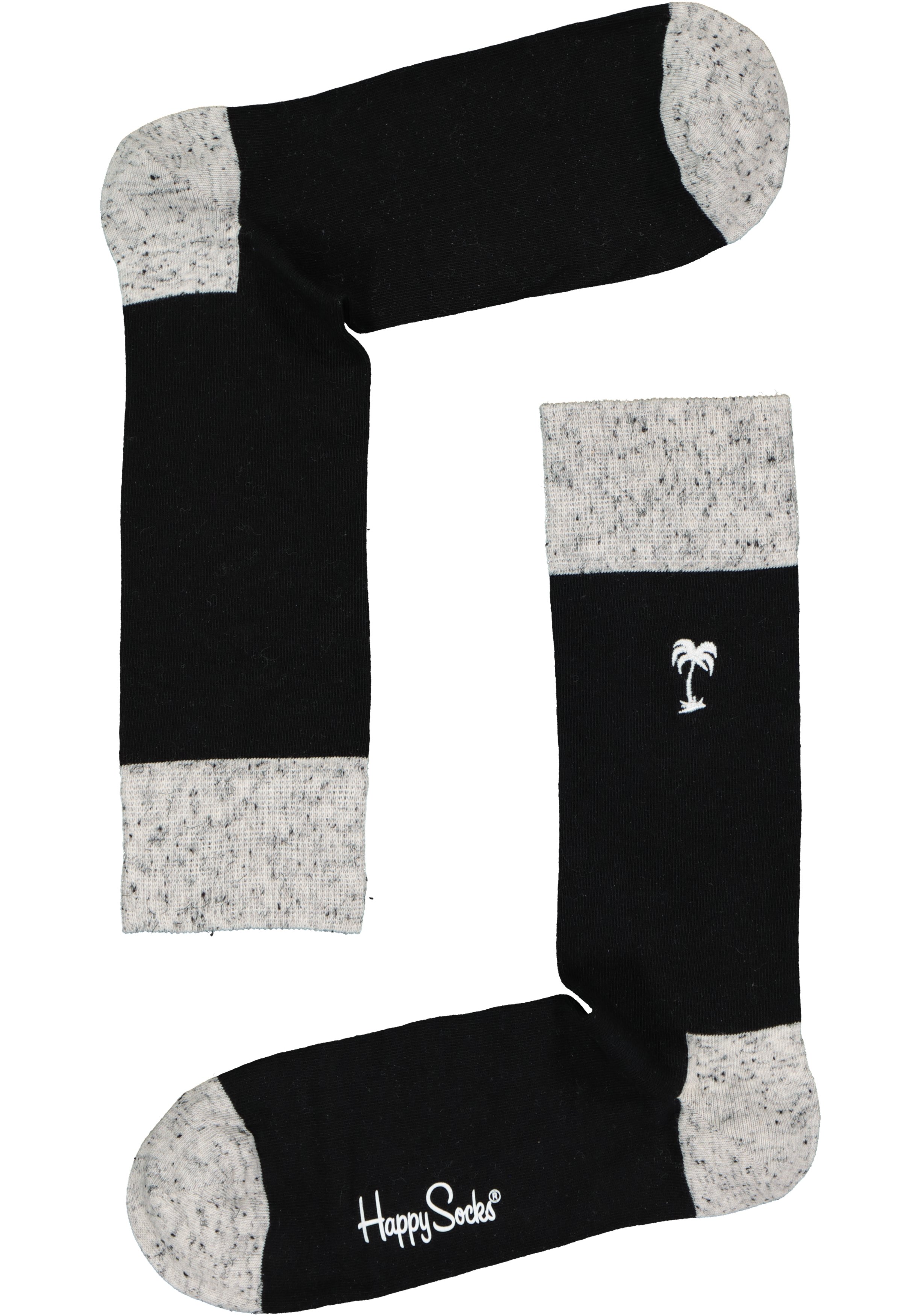 Happy Socks Black & White Socks Gift Set (4-pack), altijd goed, zwart met wit