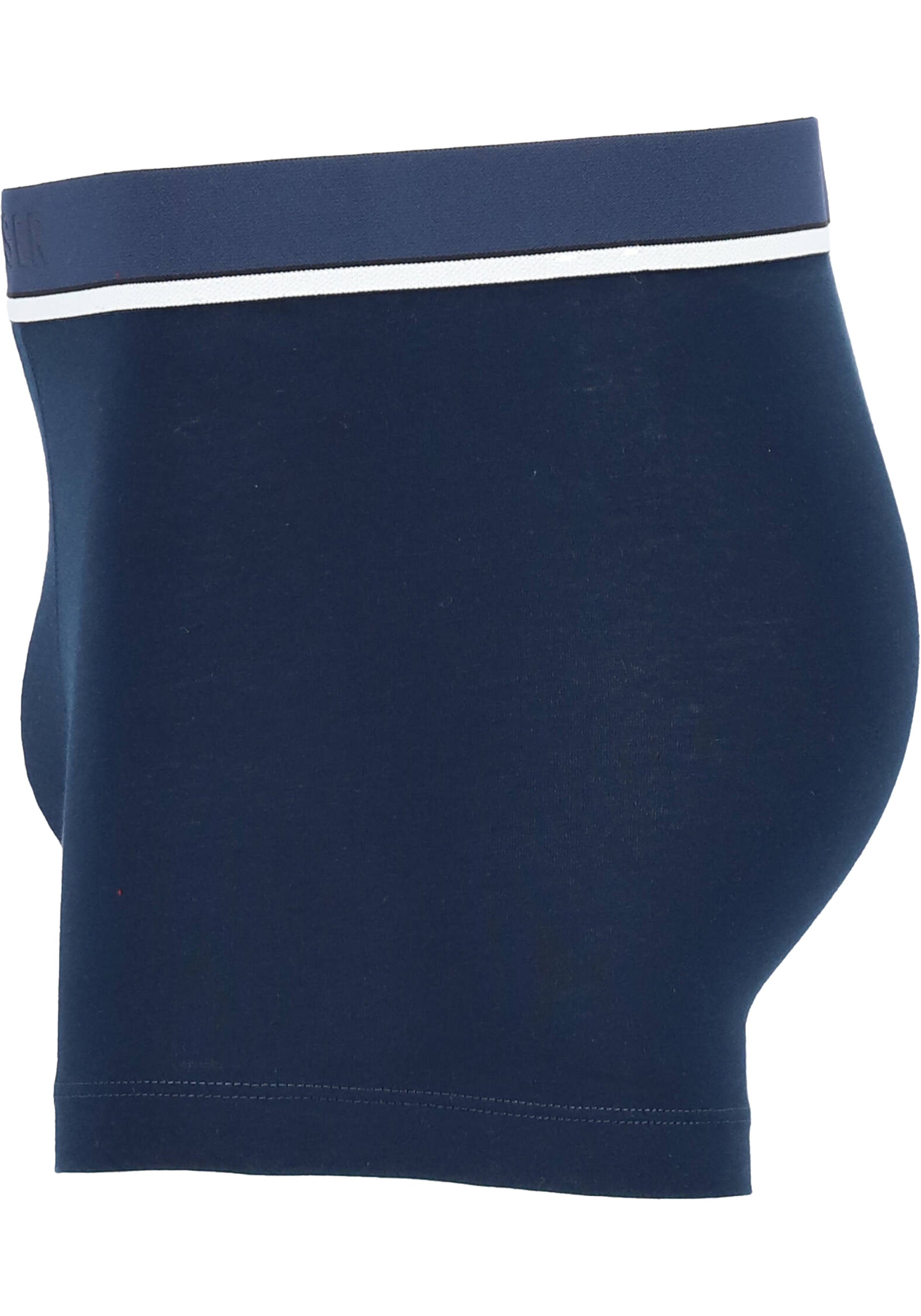 SCHIESSER 95/5 shorts (3-pack), grijs, blauw en rood