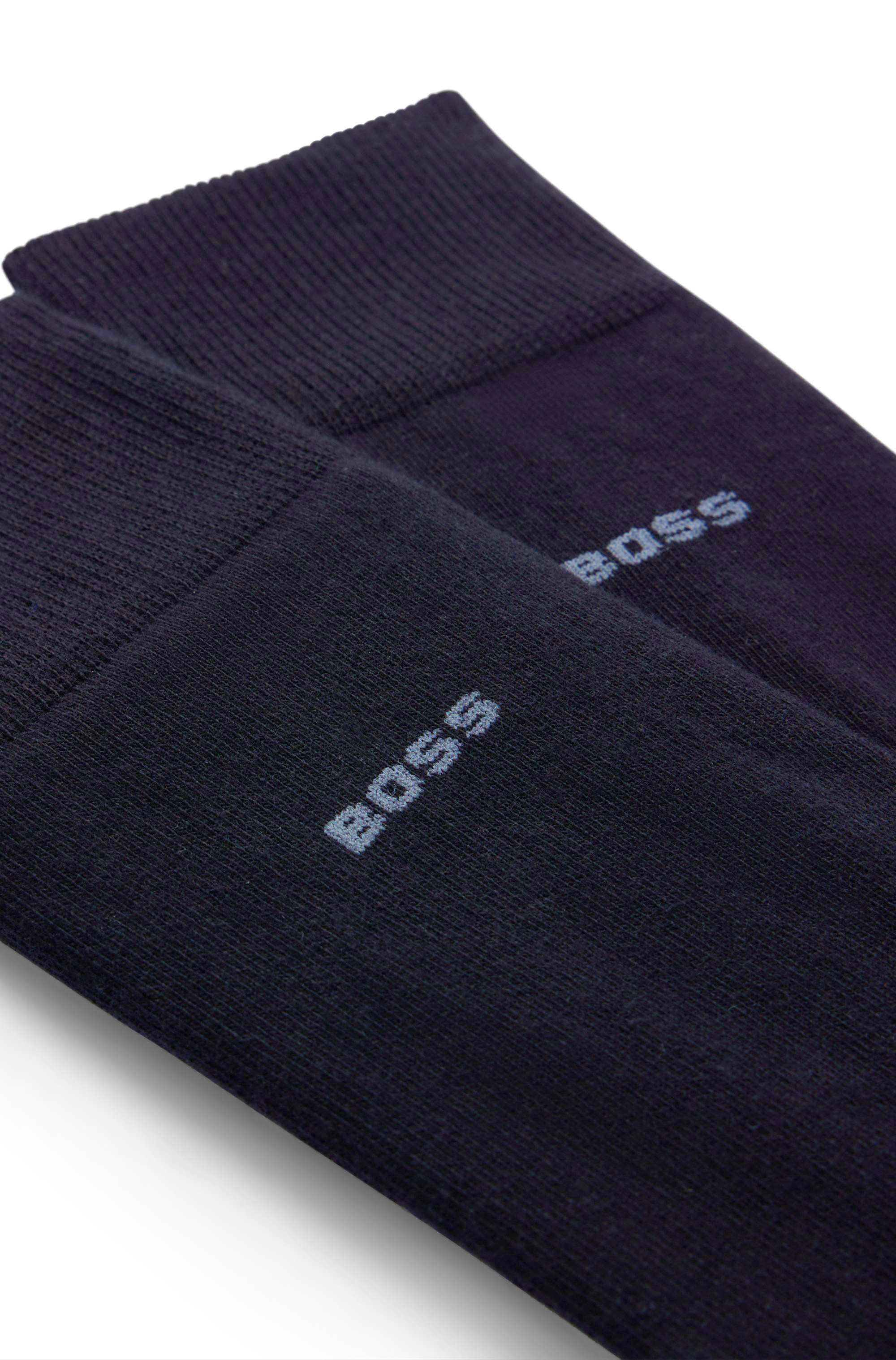 BOSS cadeauset herensokken (2-pack), donkerblauw