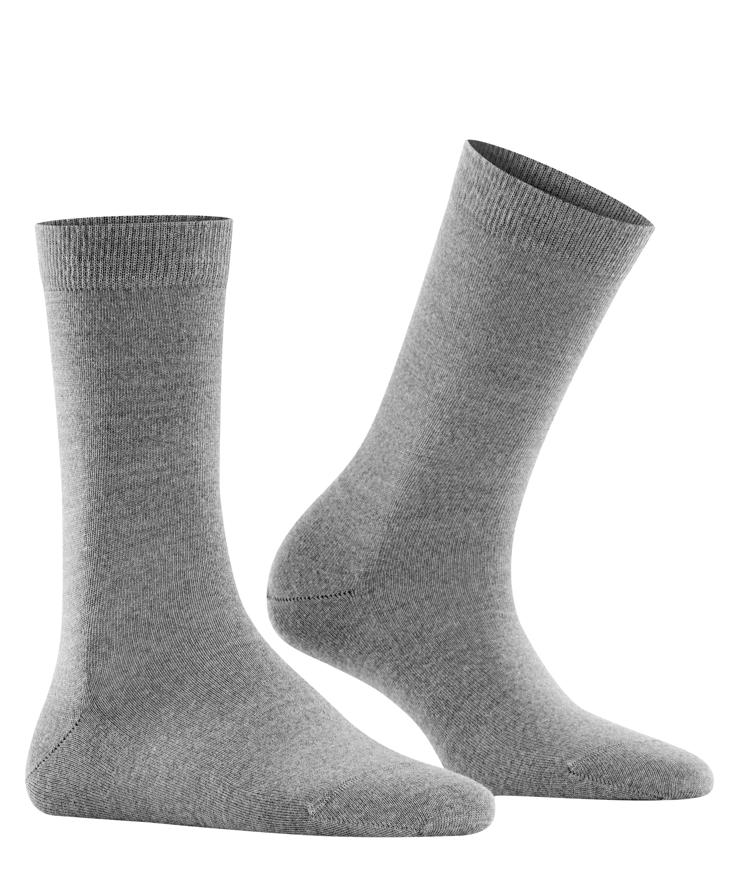 FALKE Softmerino damessokken, grijs (light grey mel.)