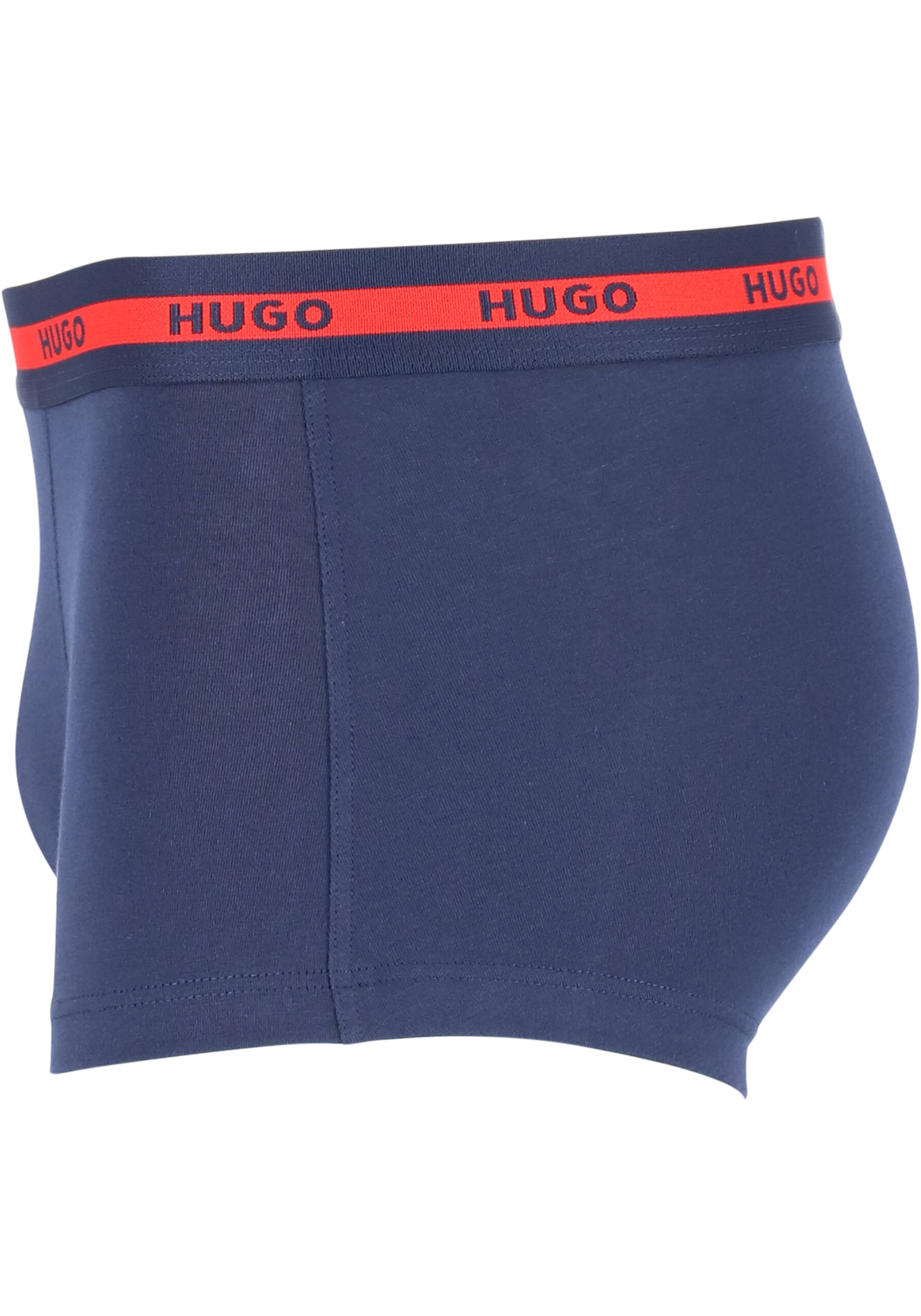 HUGO trunks (2-pack), heren boxers kort, navy