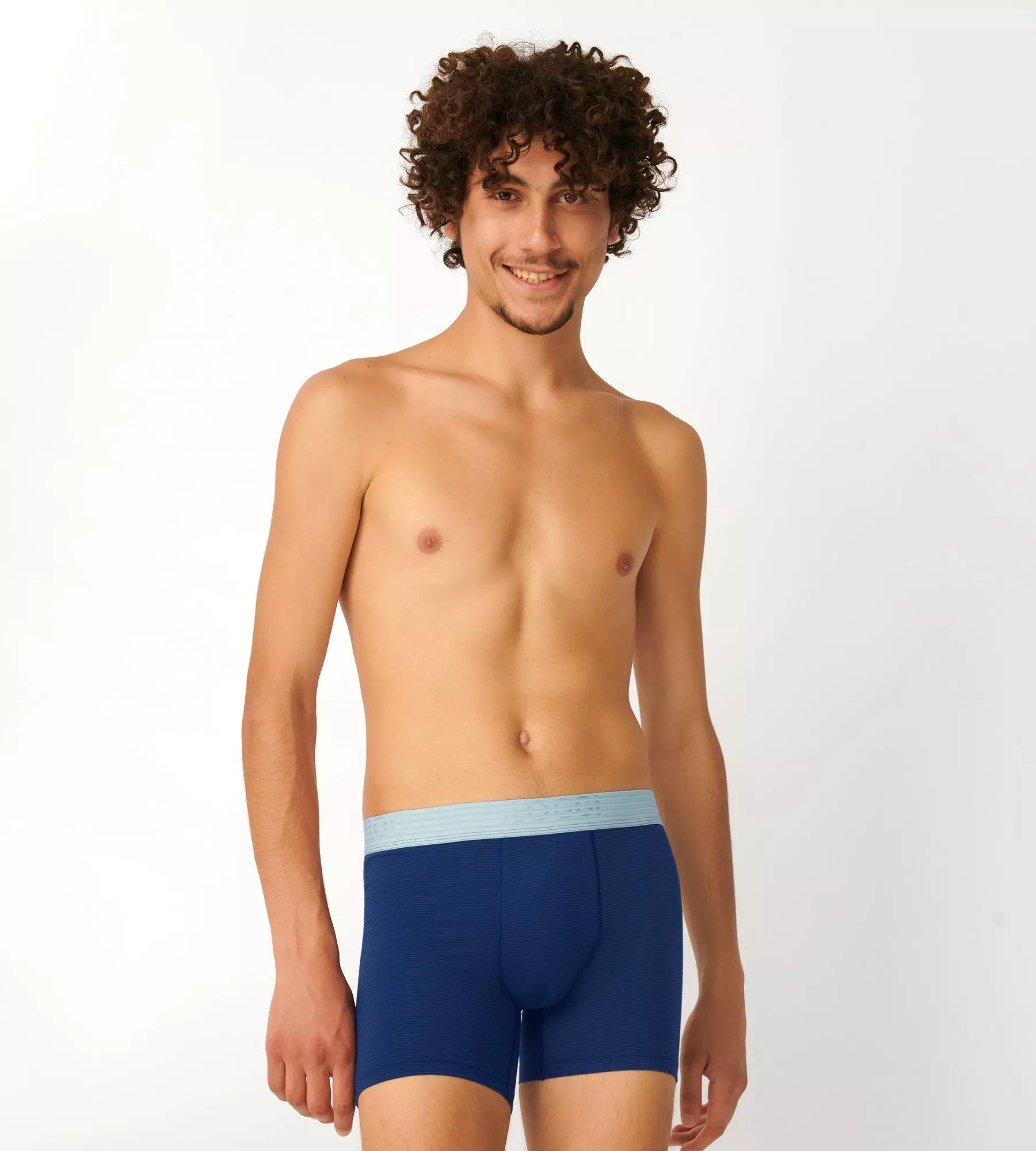 Sloggi Men EVER Cool Short, heren boxershort korte pijp (2-pack), blauw