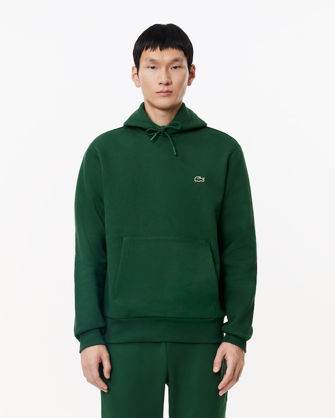 Lacoste heren hoodie sweatshirt, groen