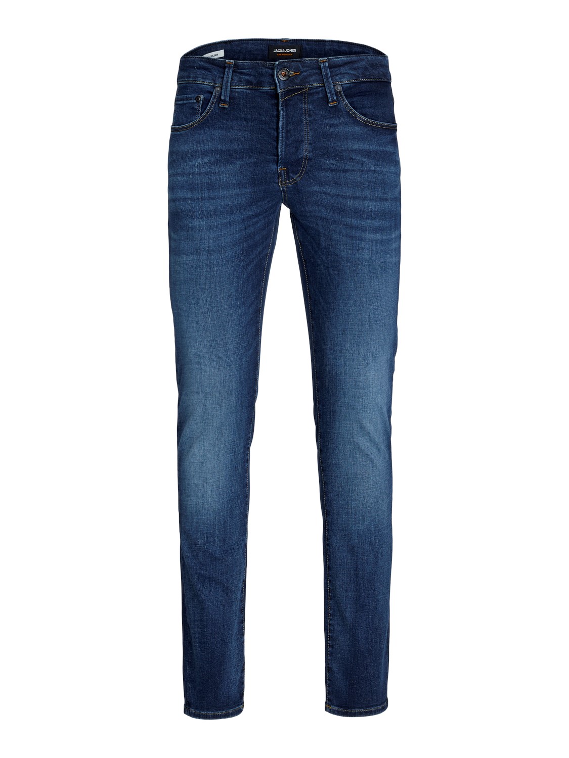 JACK & JONES Glenn Icon slim fit, heren jeans, denimblauw