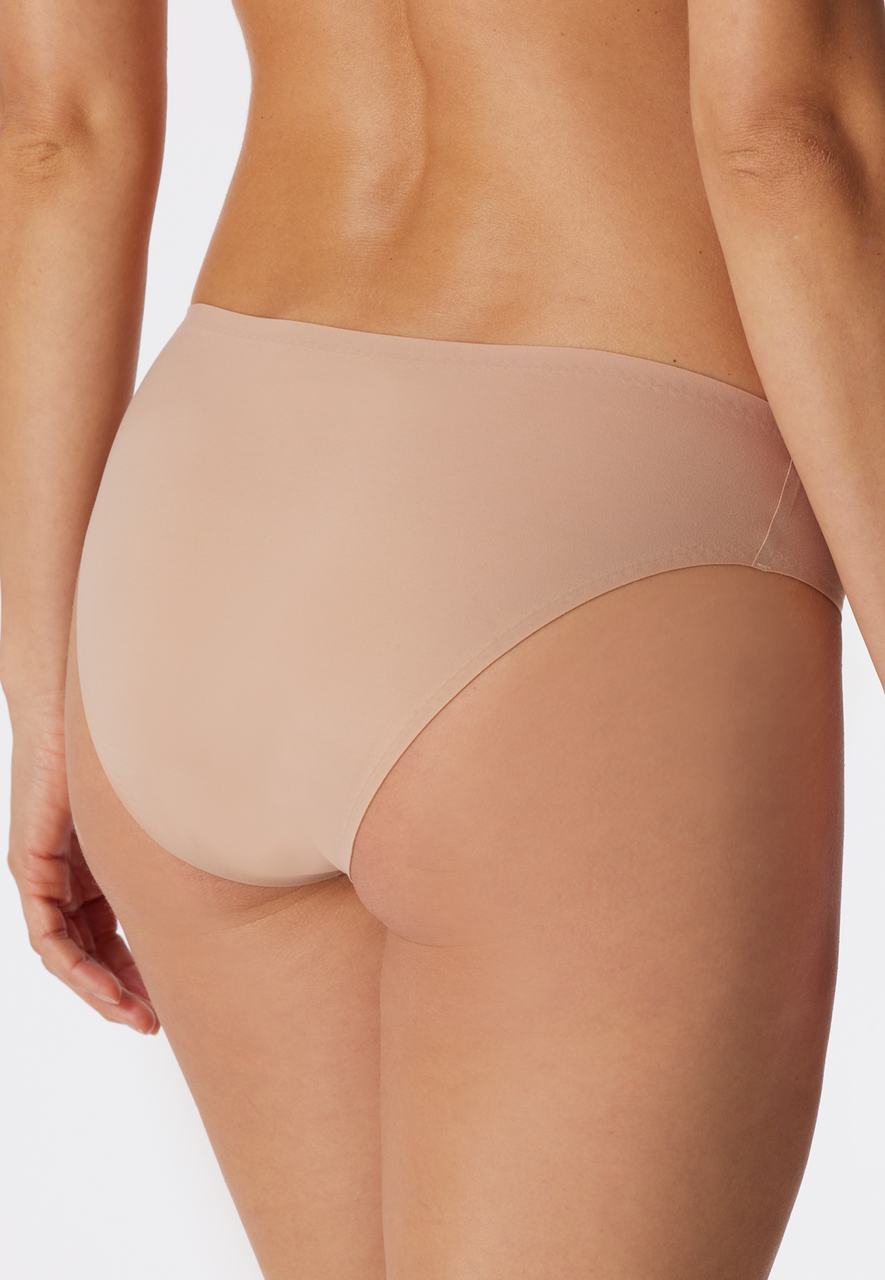 SCHIESSER Invisible Soft slip (1-pack), dames hip-rio-slip microvezel ahorn