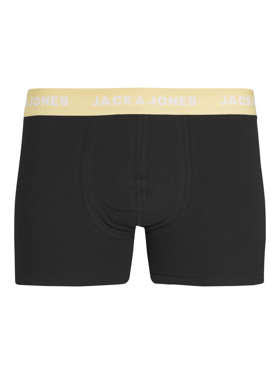 JACK & JONES Jacvito solid trunks (7-pack), heren boxers normale lengte, zwart