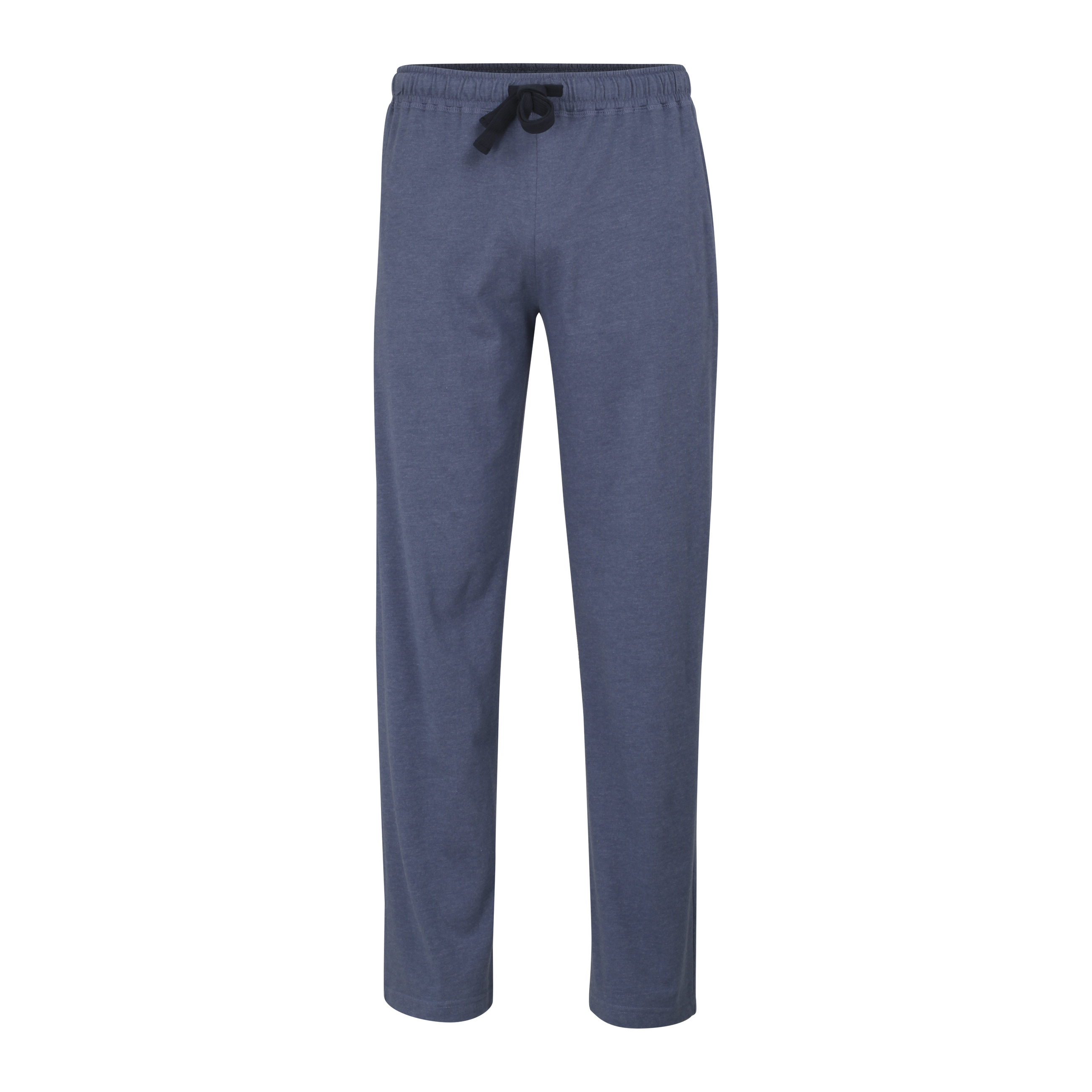 Ceceba heren pyjama- of loungebroek, donkerblauw melange