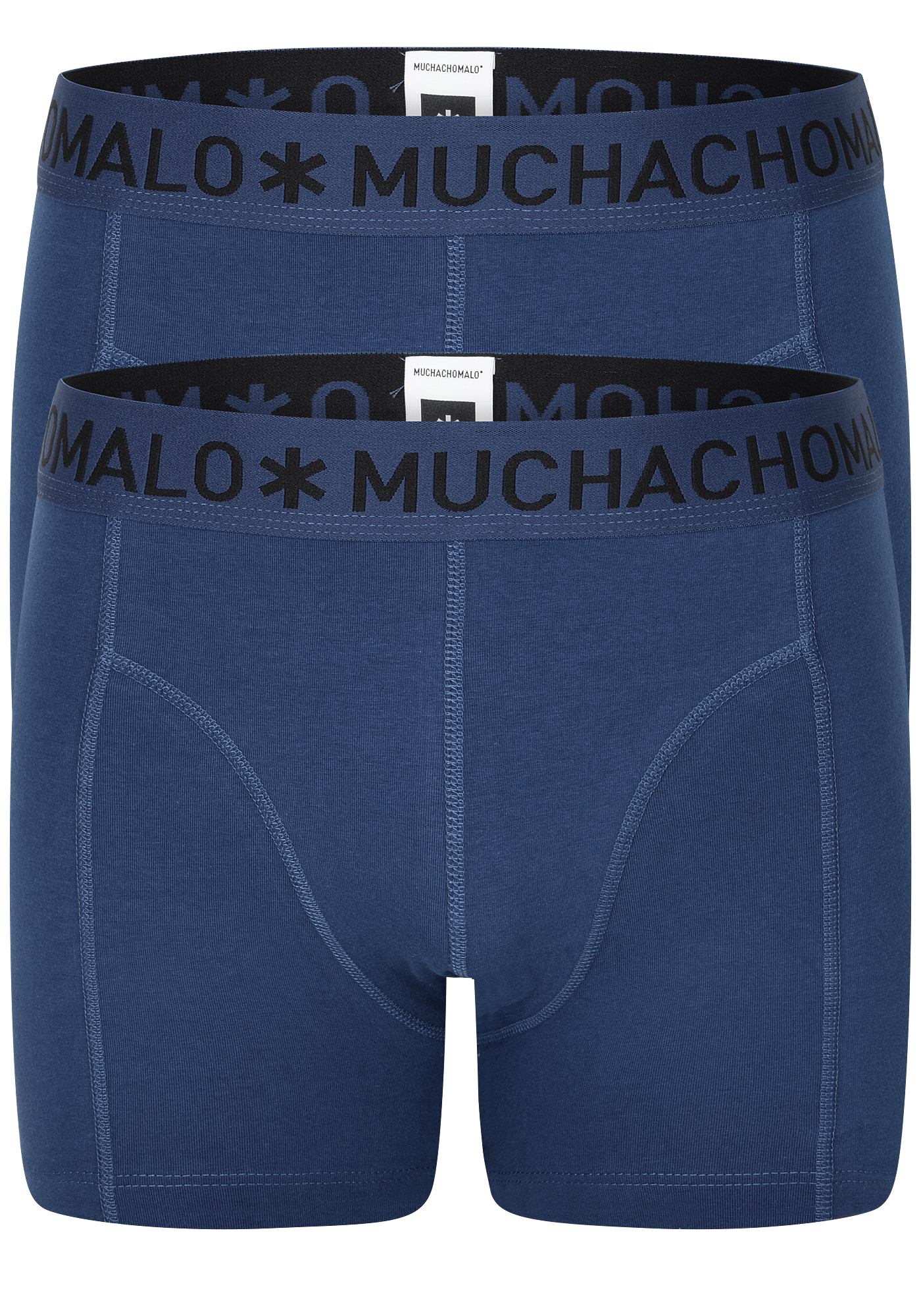 Muchachomalo boxershorts, 2-pack, blauw