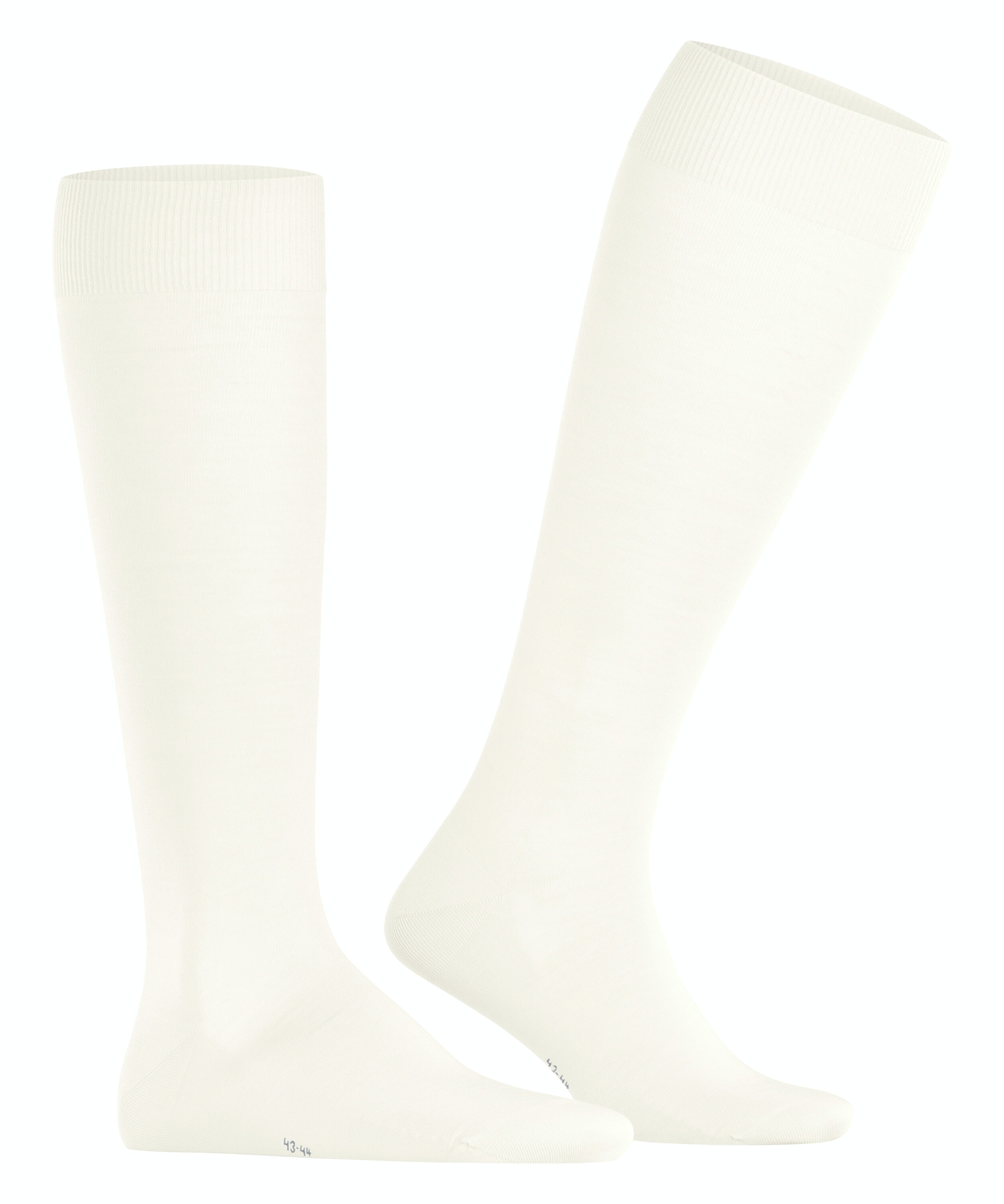 FALKE ClimaWool heren kniekousen, beige (off-white)