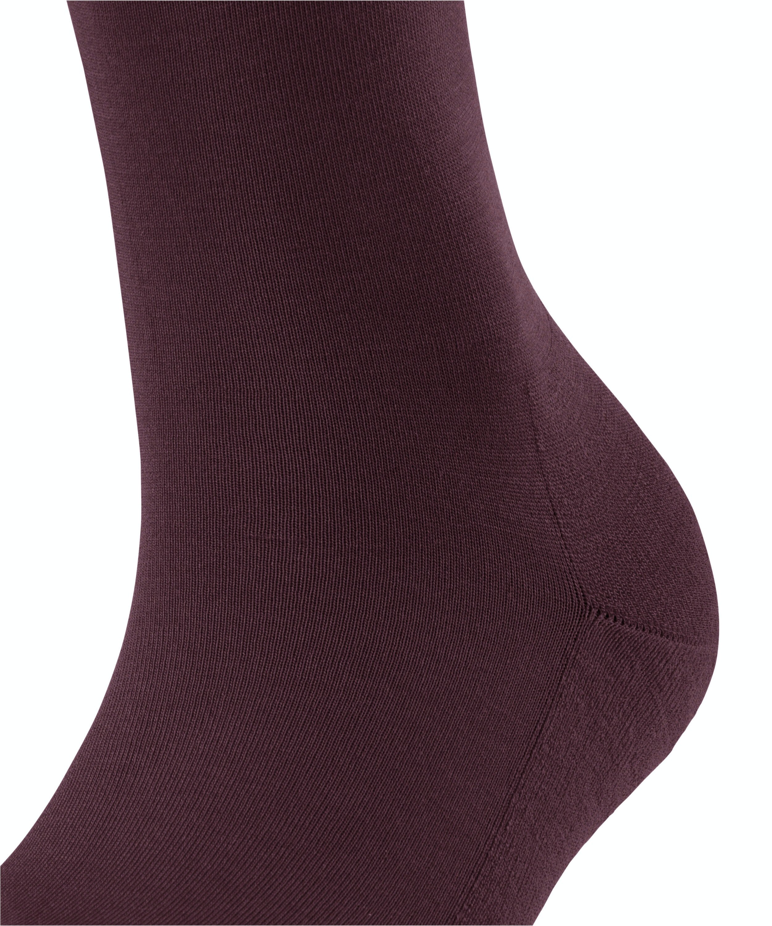 FALKE ClimaWool dames kniekousen, donkerrood (barolo)