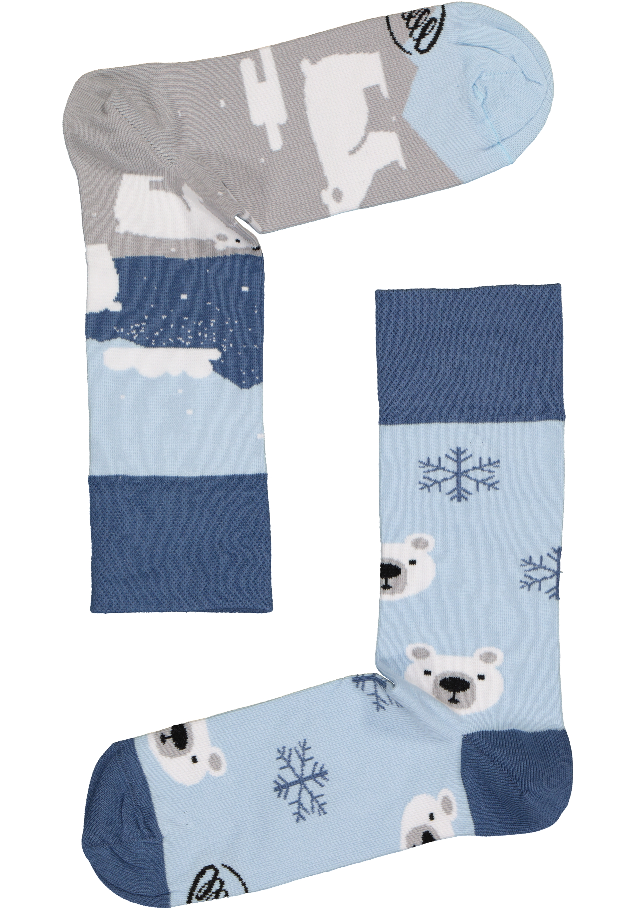 Many Mornings unisex sokken Polar Bear