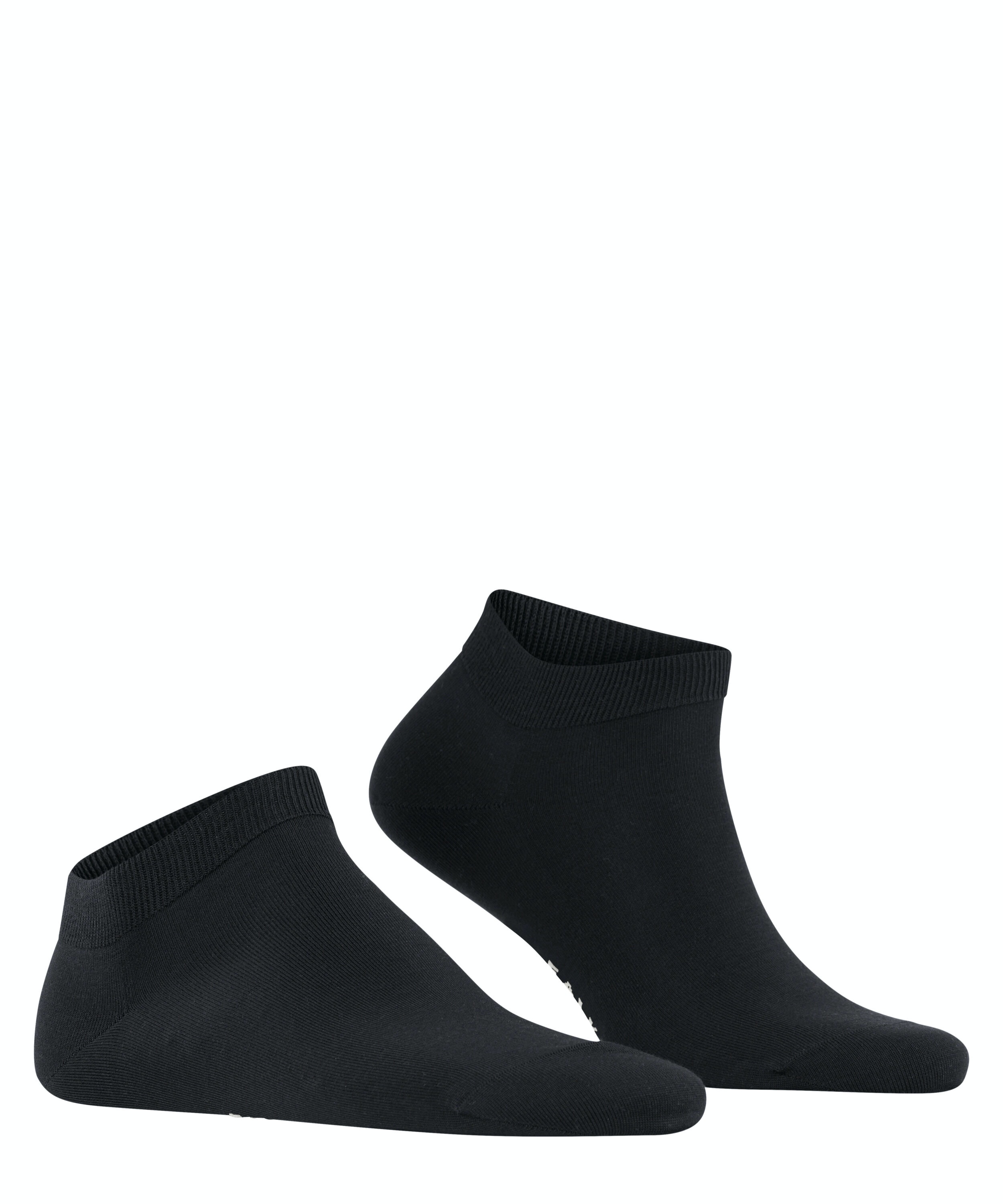 FALKE ClimaWool heren sneakersokken, zwart (black)