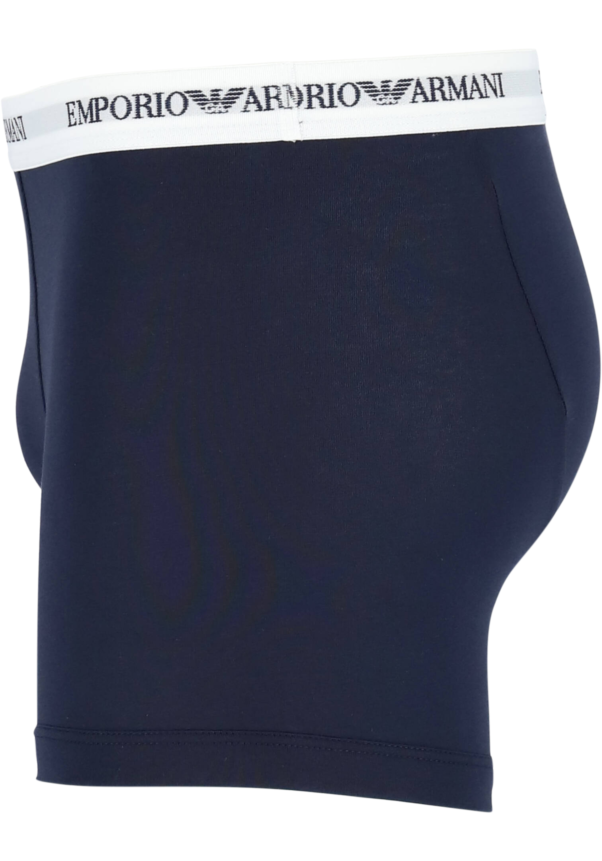 Emporio Armani Boxers Essential Core (2-pack), heren boxers normale lengte, blauw en wit