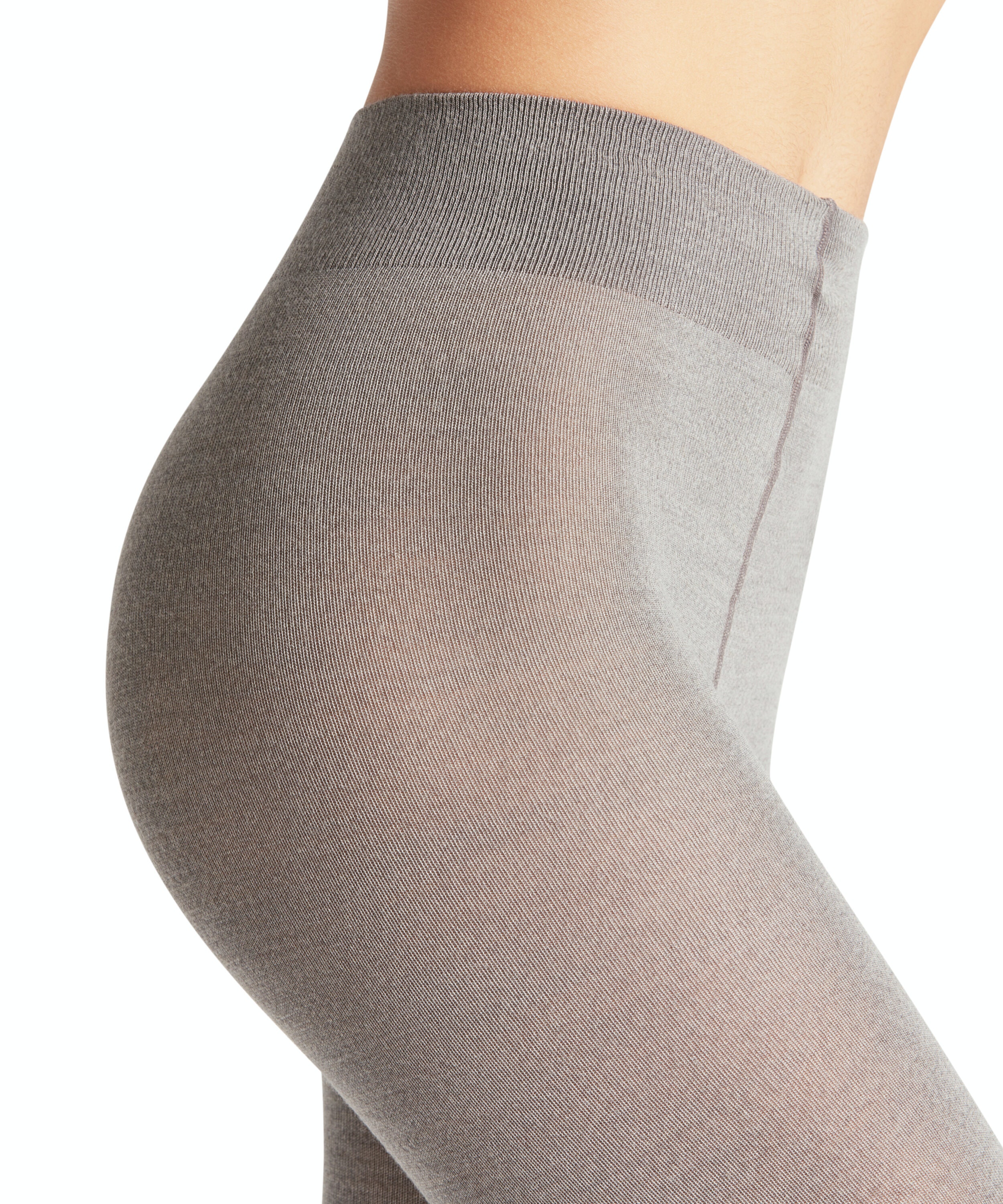 FALKE Softmerino dames legging, light grey mel.