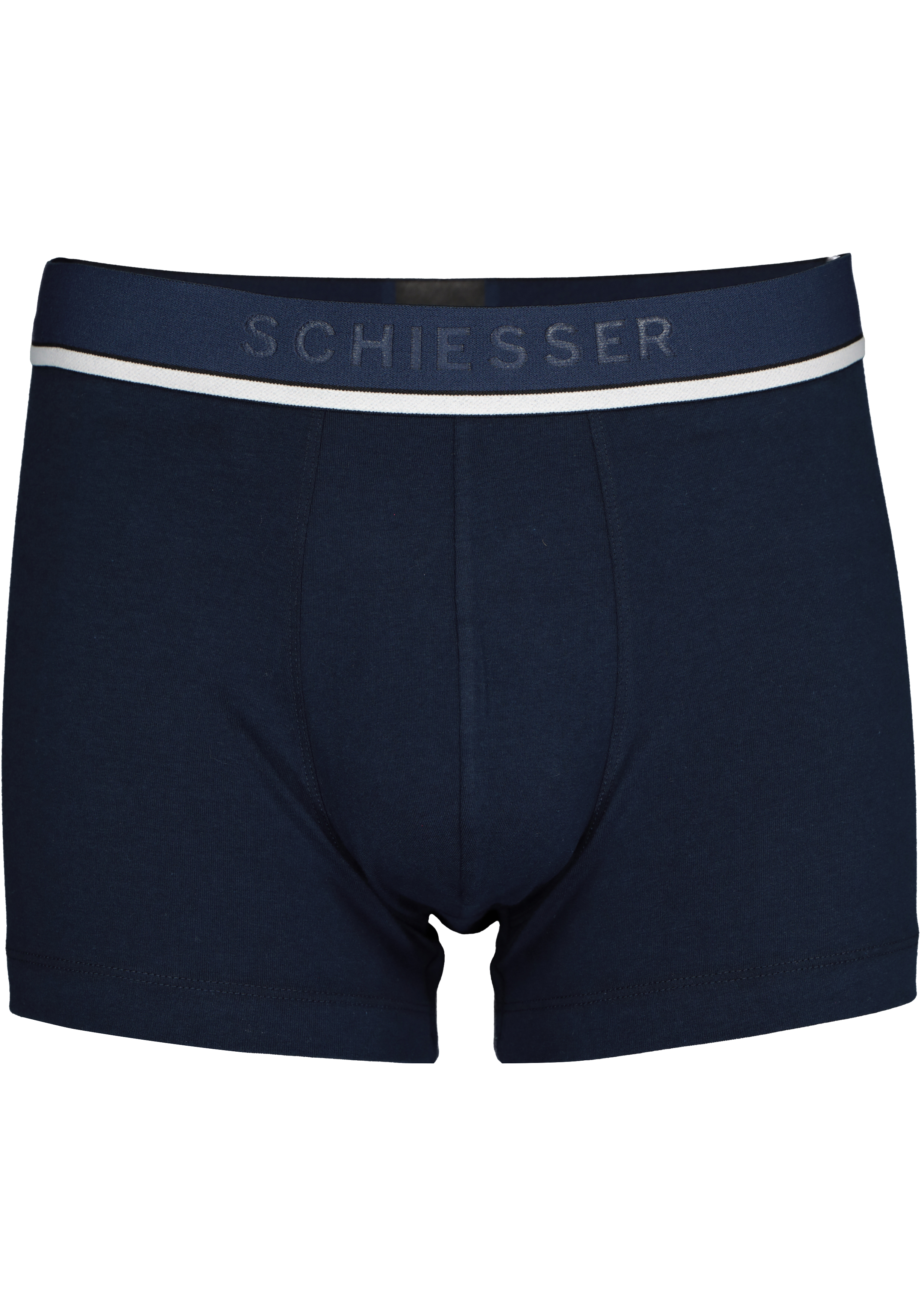 SCHIESSER 95/5 shorts (3-pack), zwart, blauw en grijs