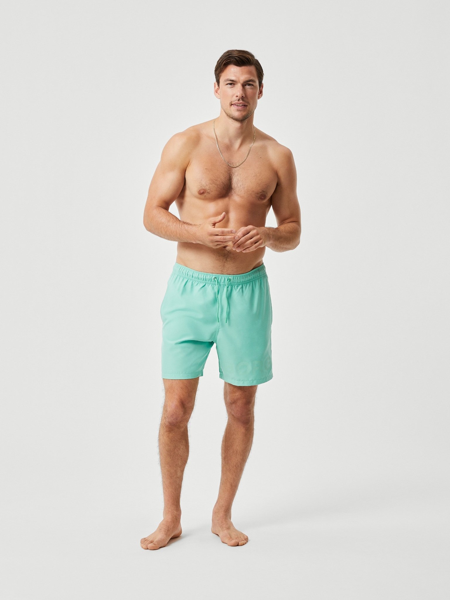 Bjorn Borg Swim Shorts, heren zwembroek, groen