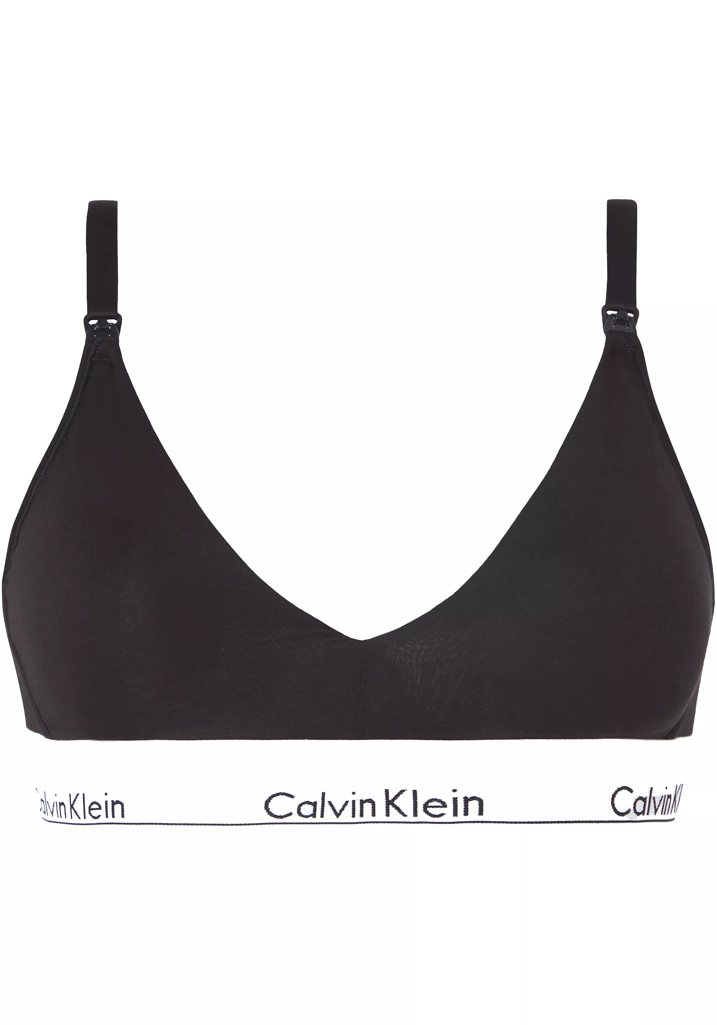 Calvin Klein dames Modern Cotton maternity bra, zwangerschaps BH, zwart