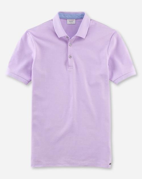 OLYMP Level Five Casual body fit polo, lila