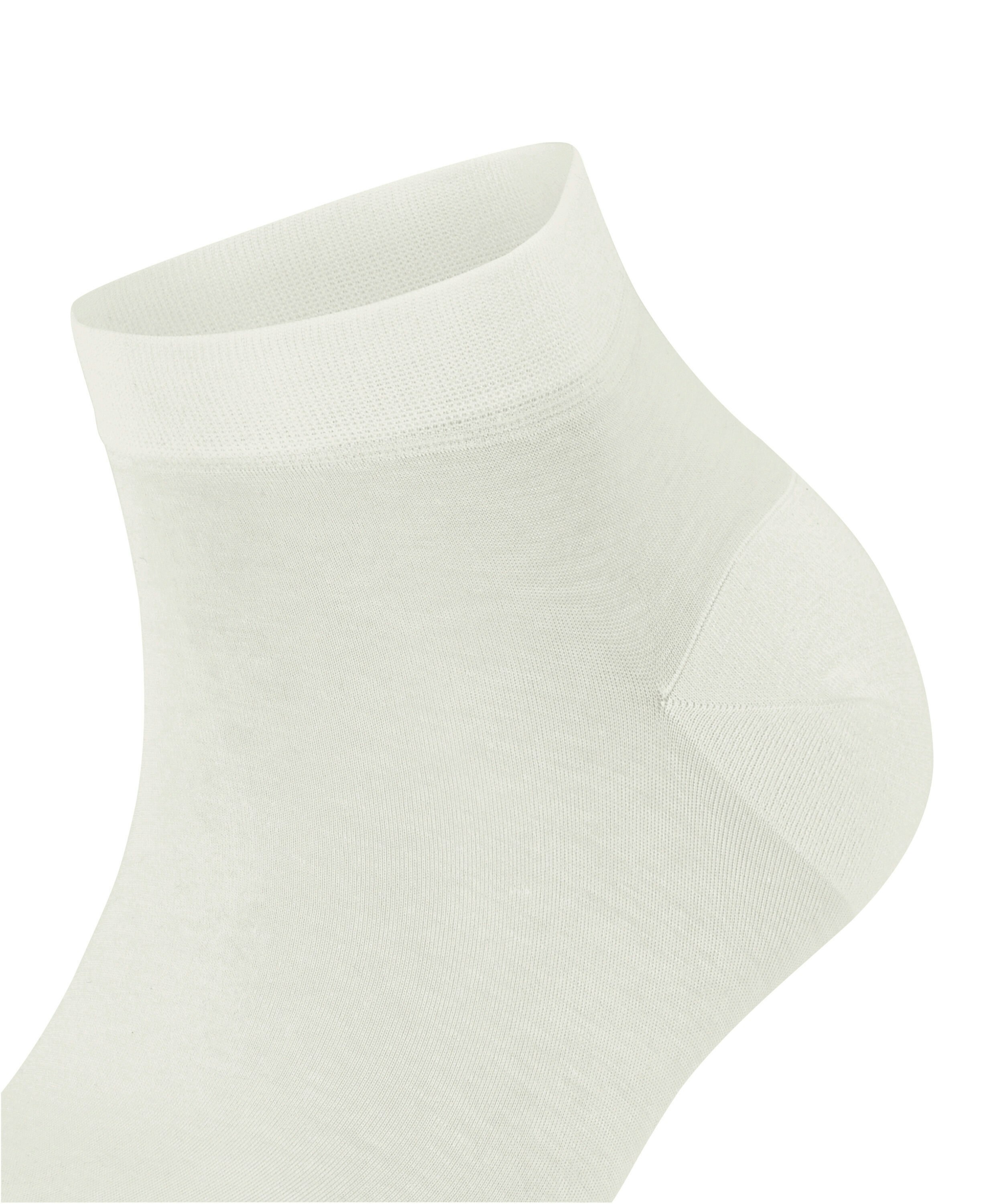 FALKE Fine Softness 50 DEN dames sneakersokken, wit (white)