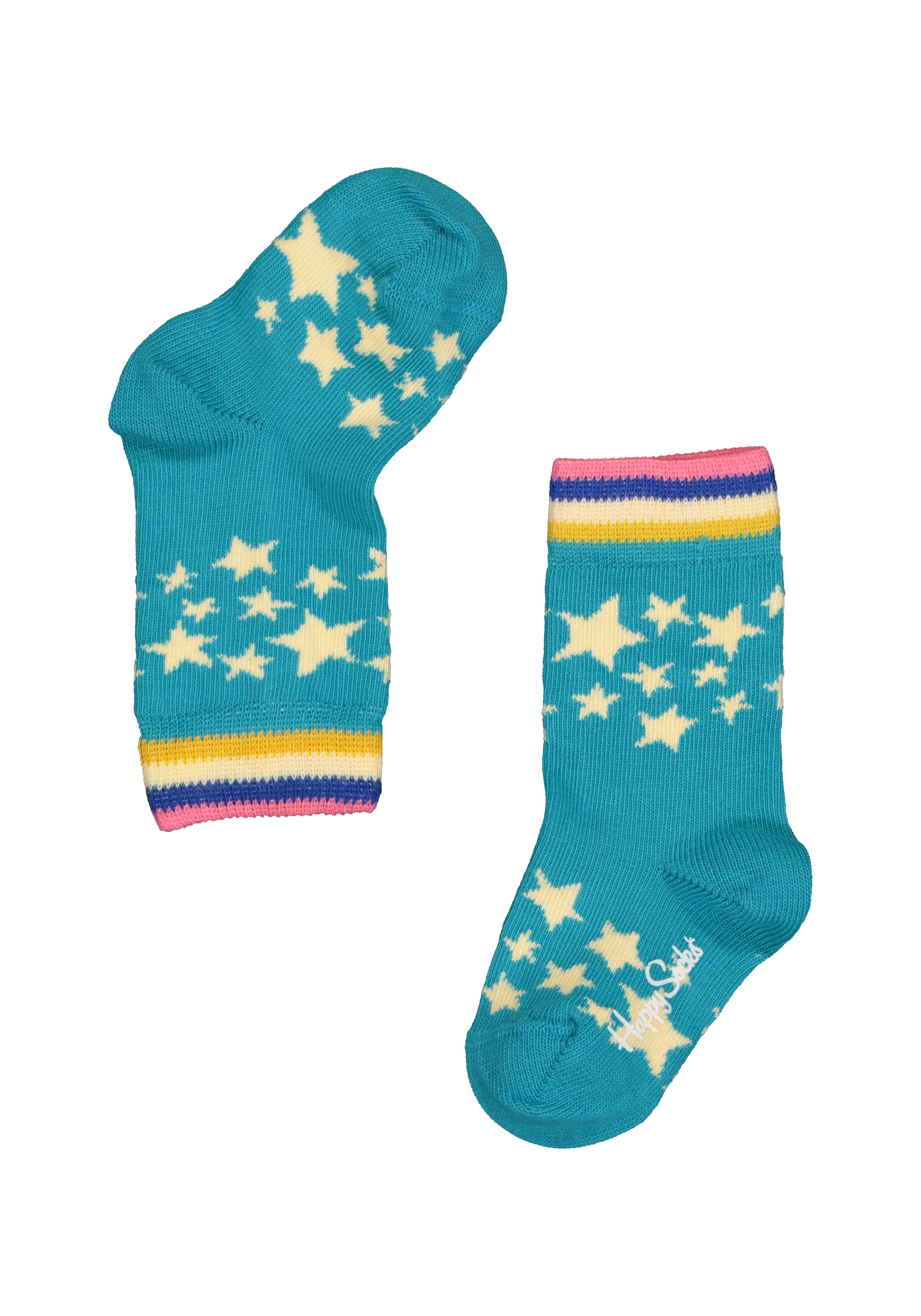 Happy Socks cadeauset, 3-pack Baby's eerste sterren (family pakket)