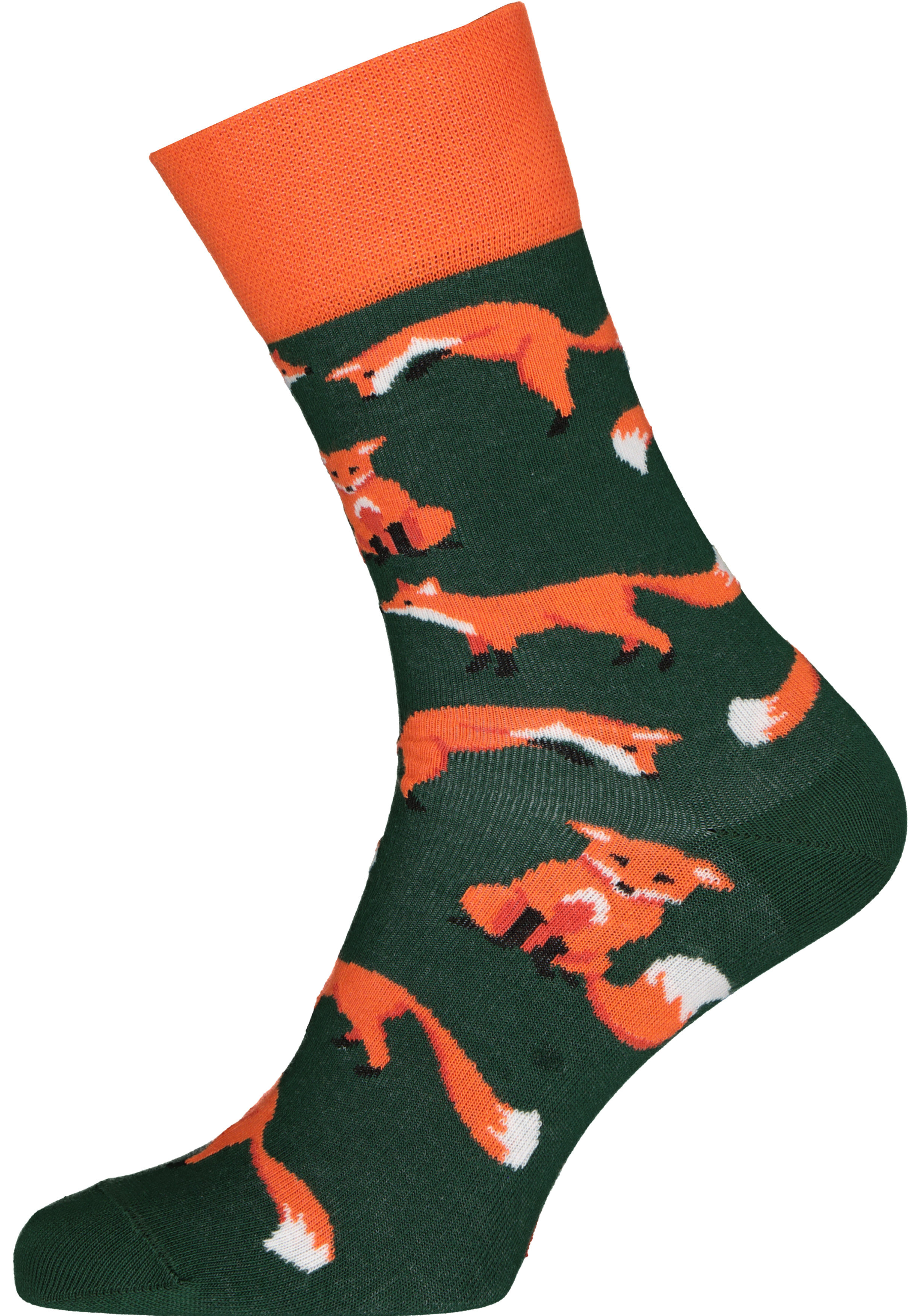 Many Mornings unisex sokken Red Fox