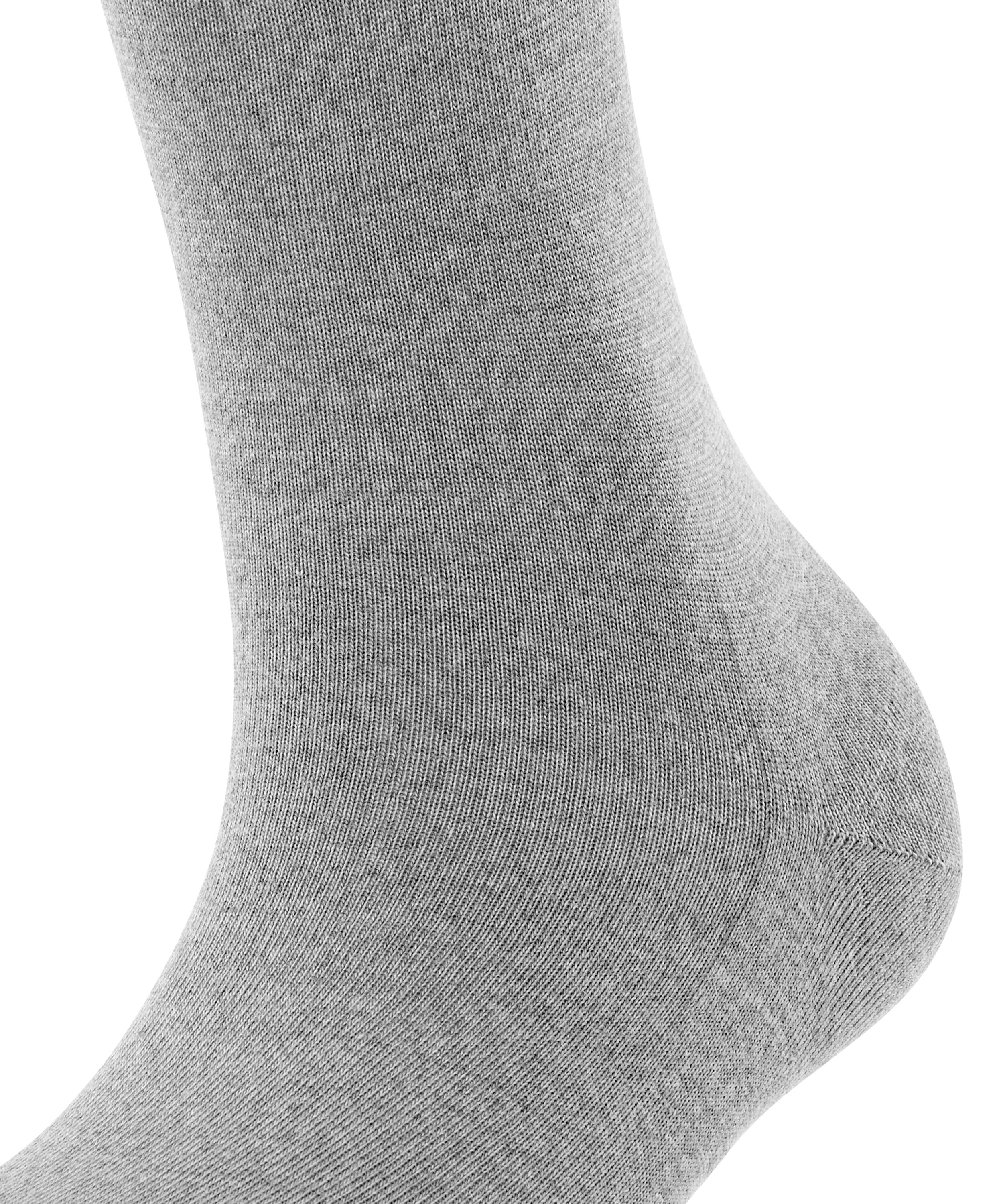 FALKE Softmerino dames kniekousen, grijs (light grey mel.)