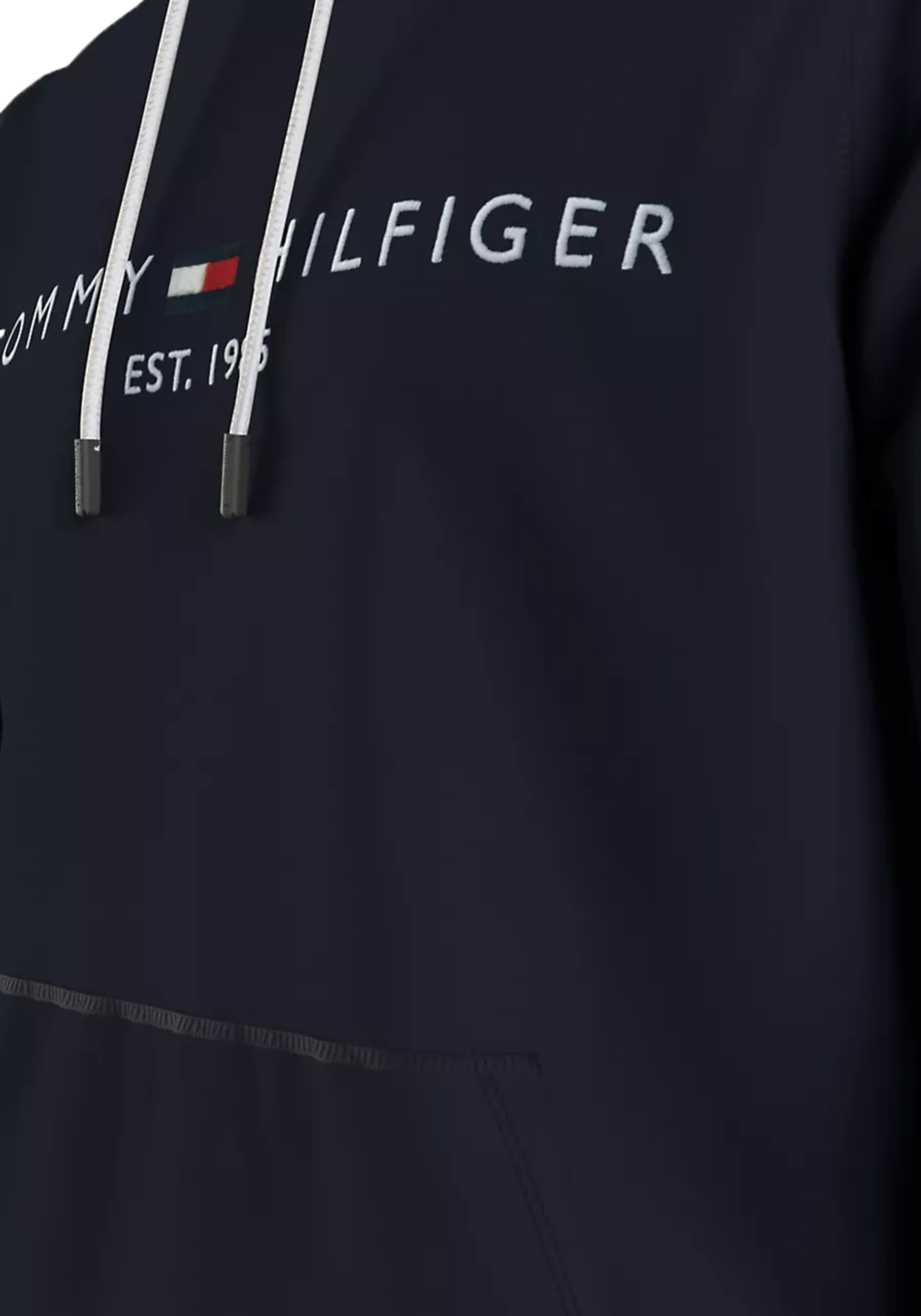 Tommy Hilfiger heren hoodie Katoenen, donkerblauw